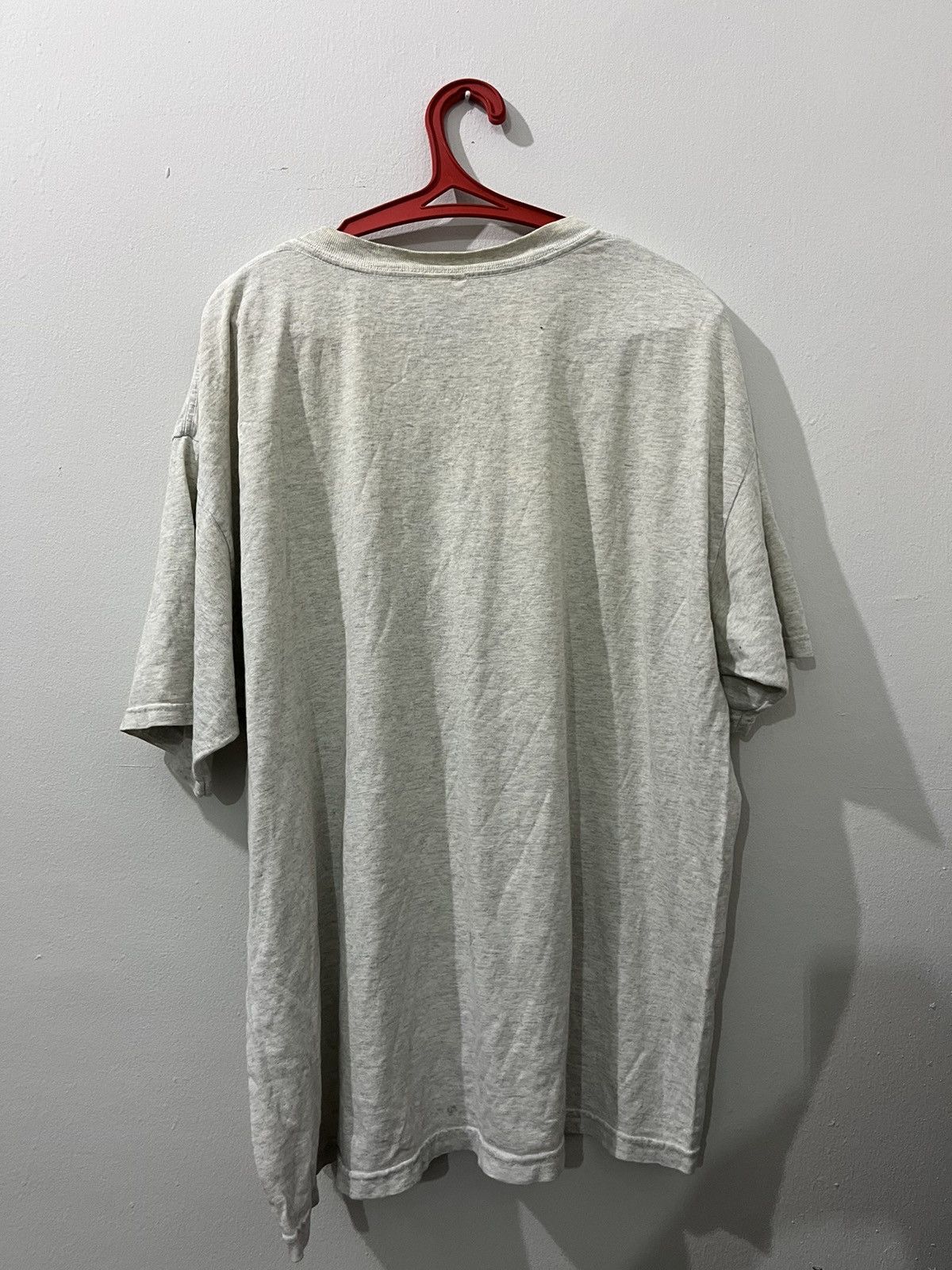 Vintage Vintage 90s Oversized Art Steampunk Train Photo Tee Size US XL / EU 56 / 4 - 6 Thumbnail