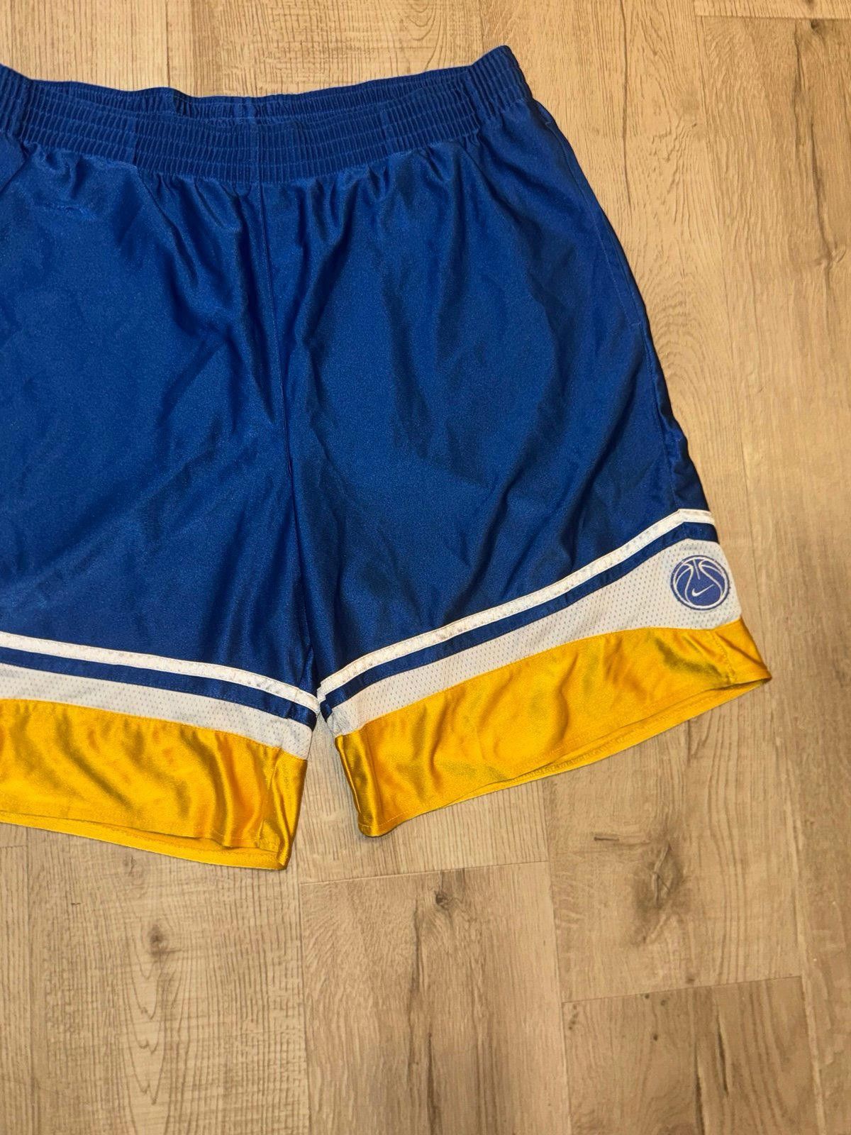 Nike Nike Hoops Nylon Dazzle Shorts Mens Large Rare 90s Vintage Size US 34 / EU 50 - 2 Thumbnail