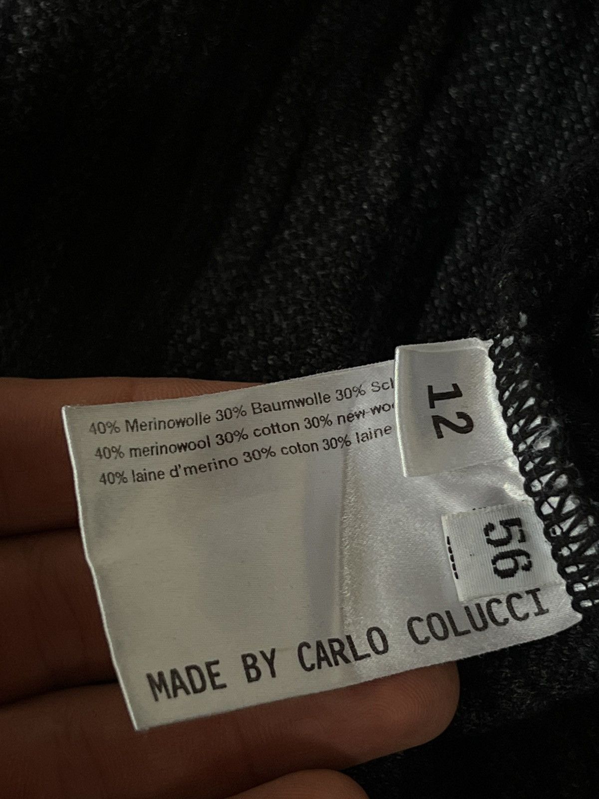 Carlo Colucci ‼️Vintage Carlo Colucci Metal Logo Designer Zip Sweatshirt‼️ Size US XL / EU 56 / 4 - 18 Thumbnail