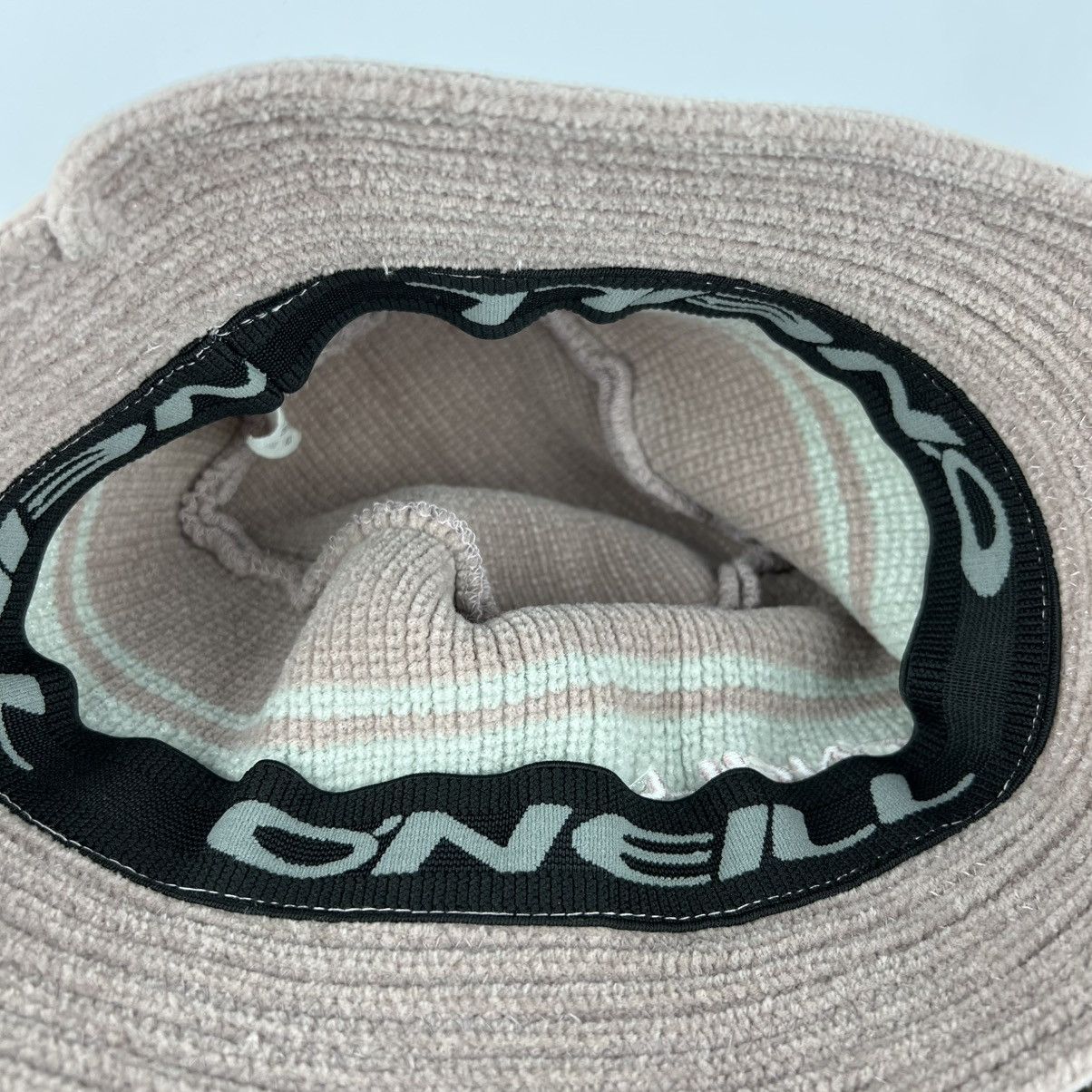 Japanese Brand × O'Neill × Vintage Rare O’Neill Acrylic Knitted Pink Bucket Hat Quicksilver 90s Size ONE SIZE - 4 Thumbnail