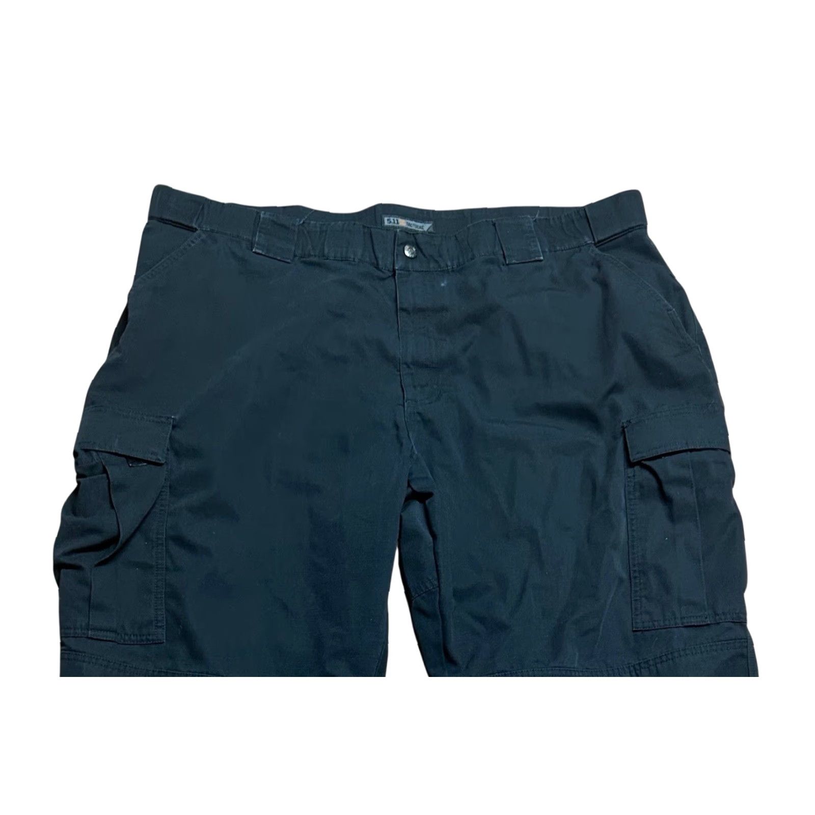 Vintage 5.11 Tactical Pants Mens 3XL Lightweight Cargo Pockets Military Black Casual Mens Regular Straight 5.11 Taclite Pro Cargo Pants Black Size US 39 - 5 Thumbnail