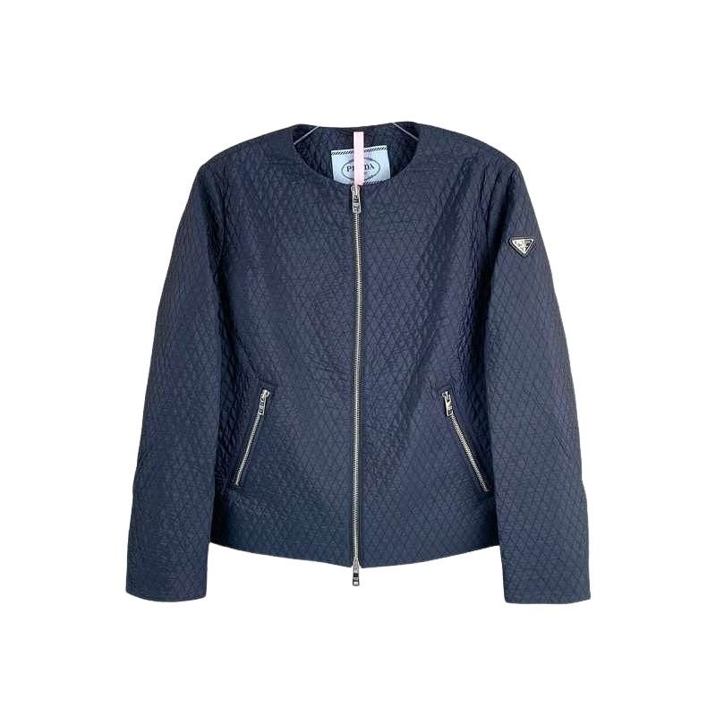 Prada 2000s Prada Grey Layered Zip-up Jacket | Grailed