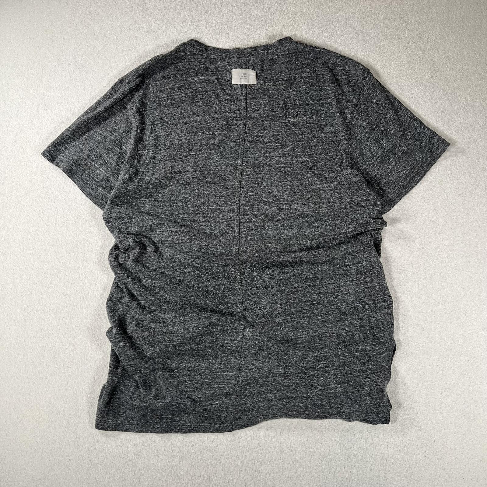 Essentials Essentials Fear Of God Fog Cotton Elongated 2016 Tee Size US M / EU 48-50 / 2 - 3 Thumbnail