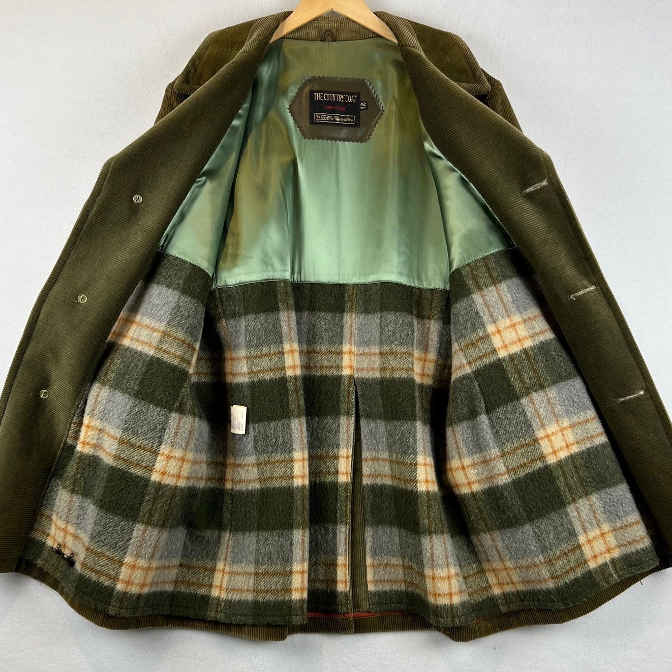 Sears VTG 1970s Sears The Country Coat Men 42 Reg Corduroy Jacket Size US M / EU 48-50 / 2 - 7 Thumbnail