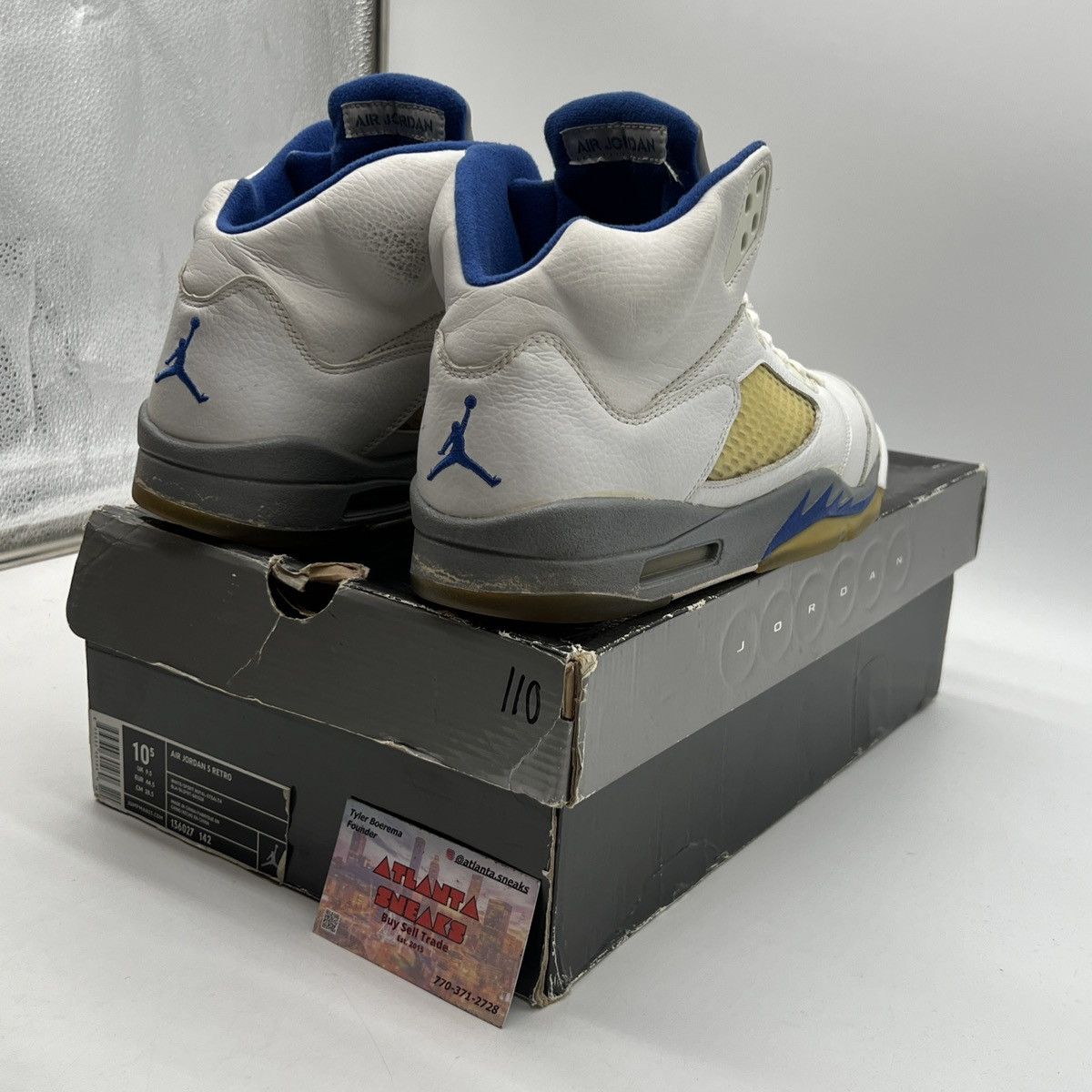 Jordan Brand Air Jordan 5 Stealth Size US 10.5 / EU 43-44 - 5 Thumbnail