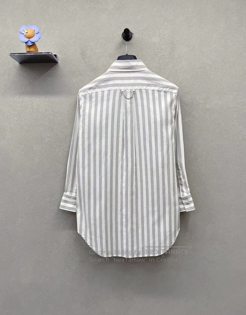 Louis Vuitton Louis Vuitton Stripe Patchwork Long Sleeve Shirt Size XS / US 0-2 / IT 36-38 - 3 Thumbnail