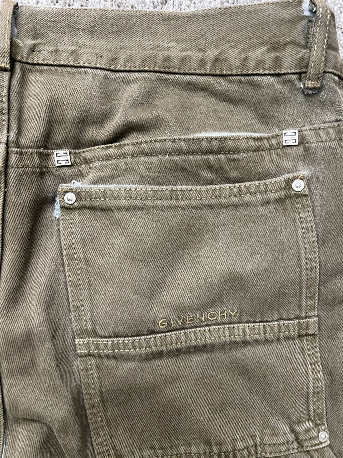 Givenchy Givenchy Resort 2024 Khaki Carpenter Pants Size US 34 / EU 50 - 15 Thumbnail