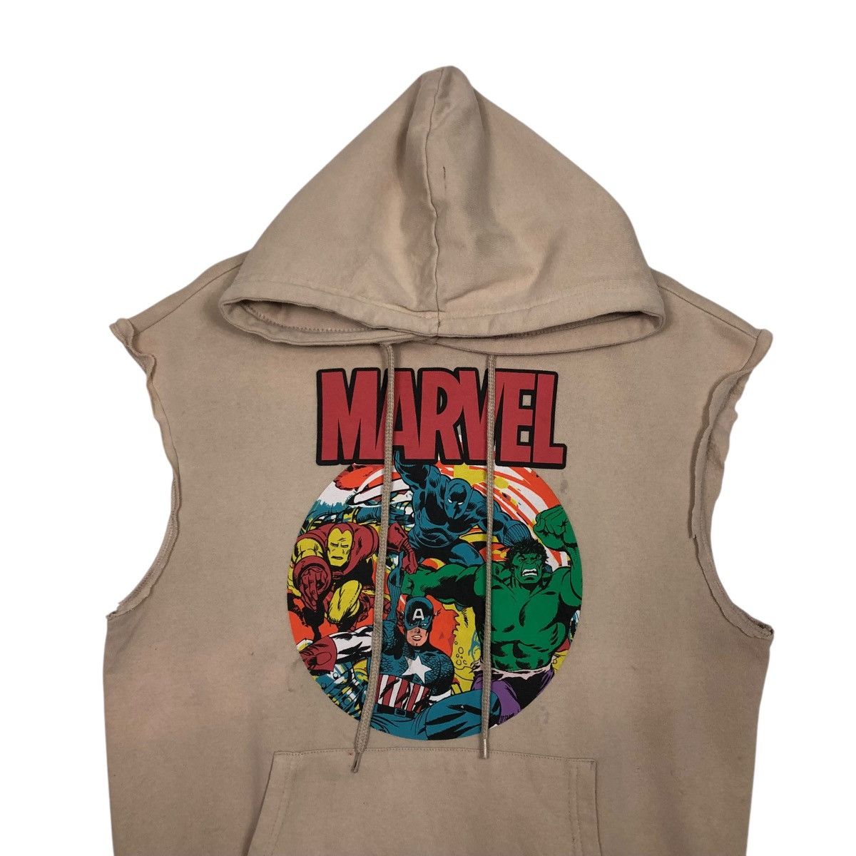 Cartoon Network 🔥VINTAGE VEST HOODIE STYLE PULL OVER MARVEL BIG LOGO Size US M / EU 48-50 / 2 - 5 Thumbnail