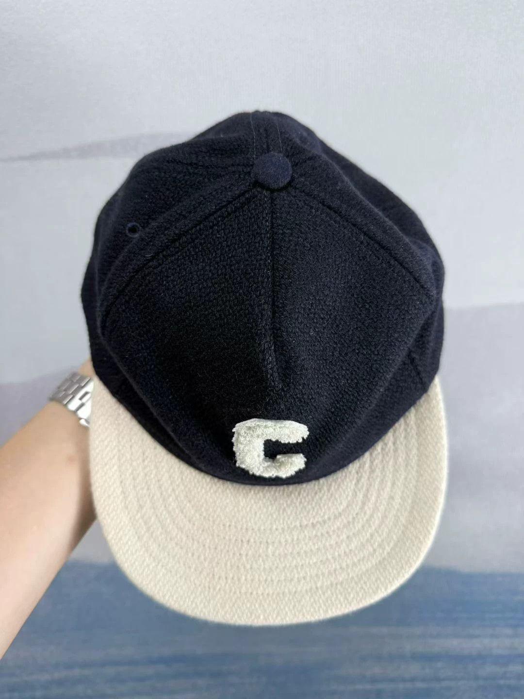 Celine Celine color-blocked wool baseball cap Size ONE SIZE - 1 Thumbnail
