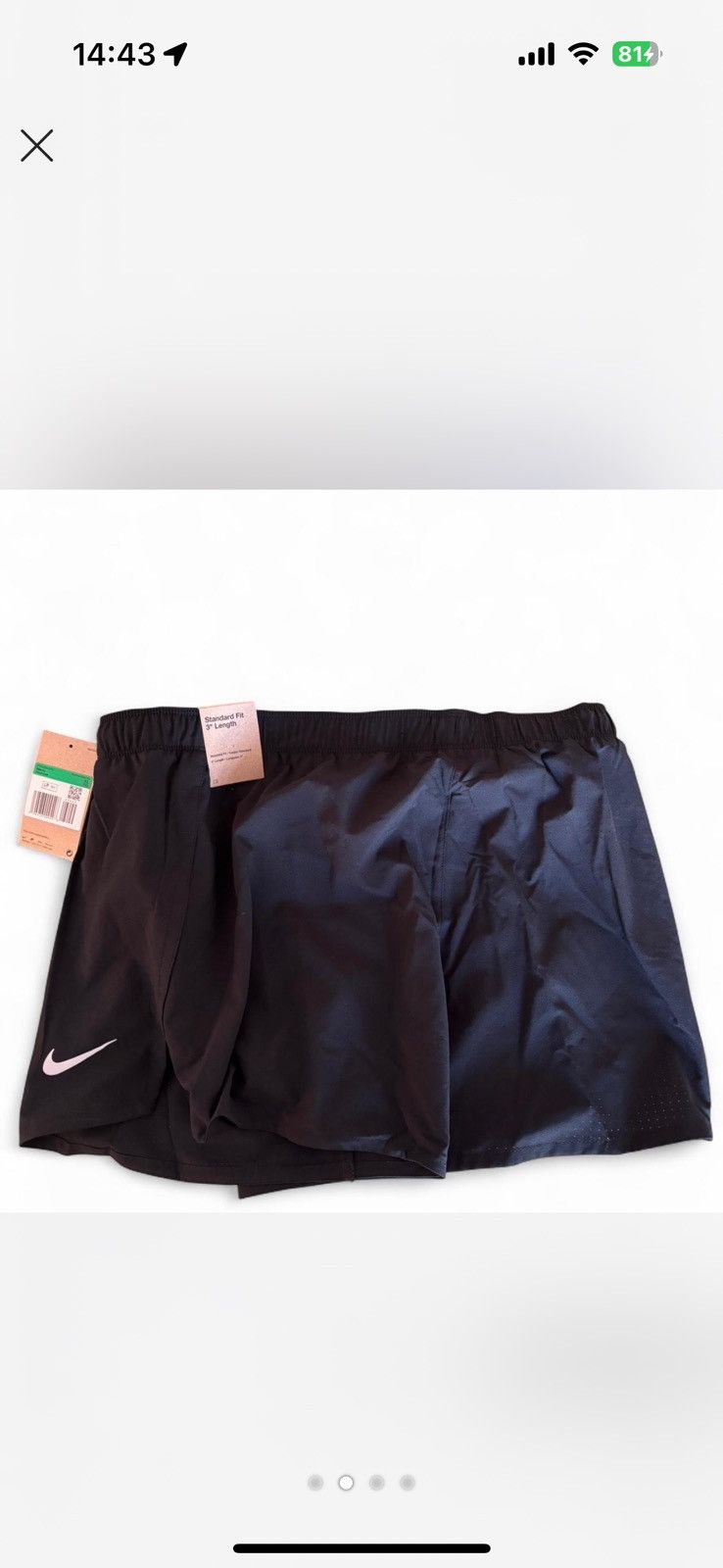 Nike Nike dri fit shorts black 3” Size US 44 / EU 60 - 2 Thumbnail