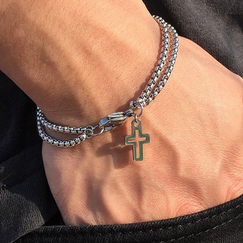 Jewelry Punk Bracelet Y2K Punk Chain Gotch Bracelets Chains Size ONE SIZE - 1 Thumbnail