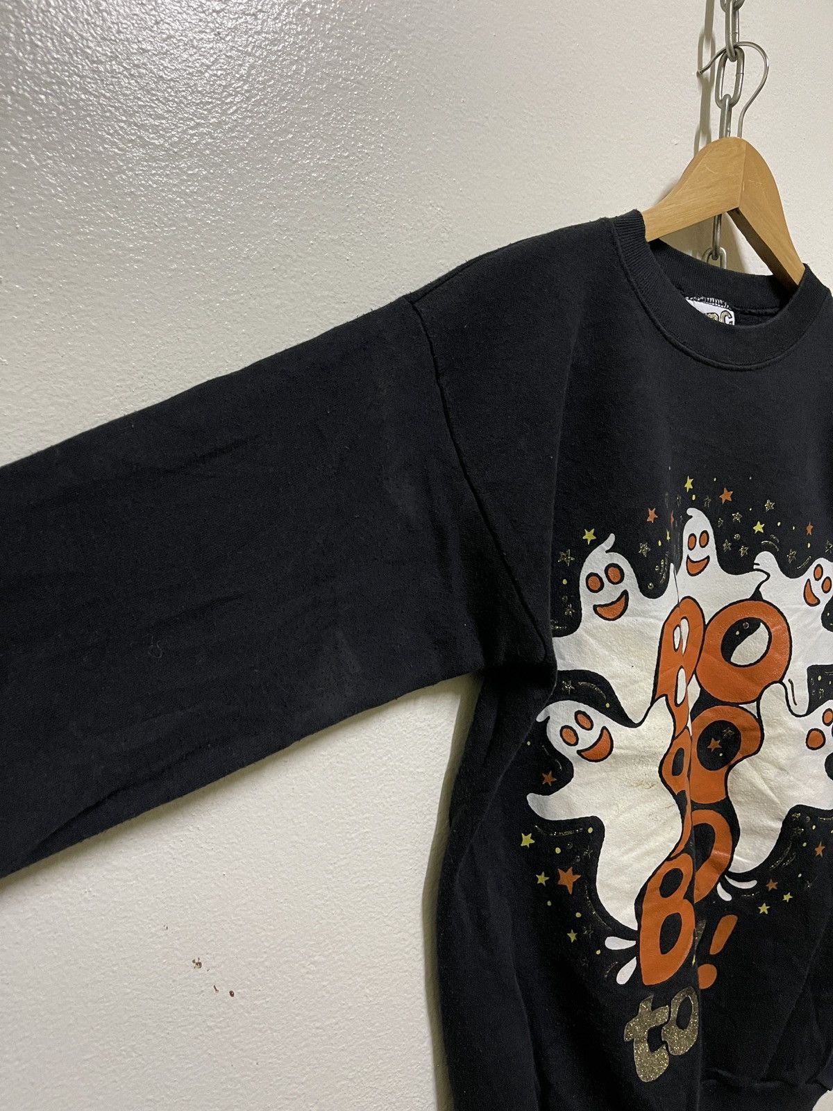 Vintage Boo To You Ghost Sweatshirt Vintage Size US S / EU 44-46 / 1 - 2 Thumbnail
