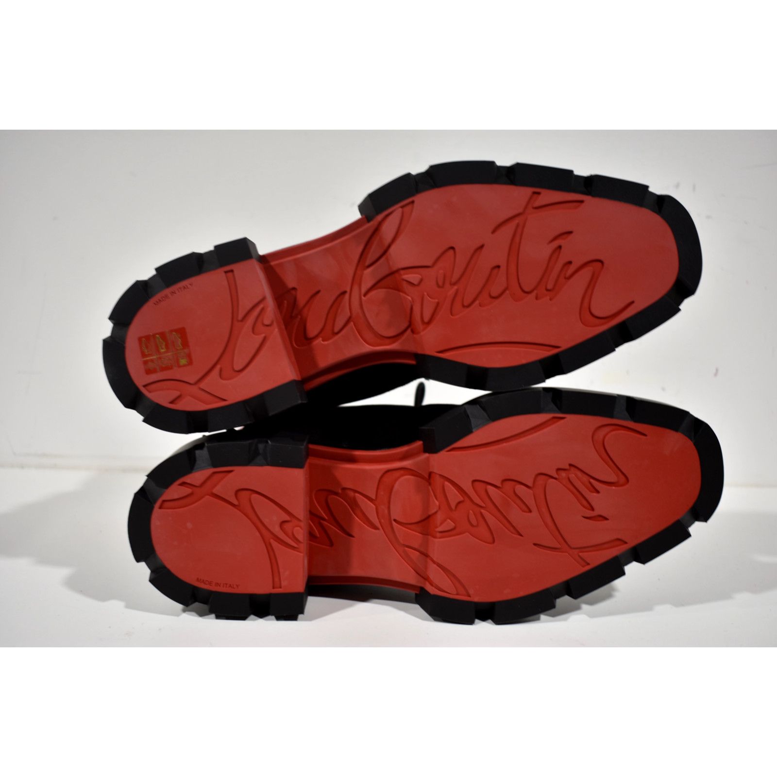 Christian Louboutin Christian Louboutin Mens Suede Combat Lace Up Boot 42 9 Size US 9 / EU 42 - 11 Thumbnail
