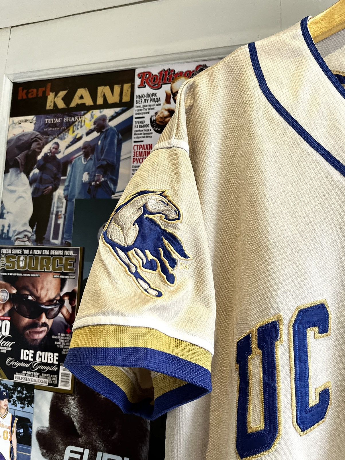 Colosseum Athletics × MLB × NCAA JERSEY BASEBALL COLLOSEUM ATHLETIC UC DAVISAGGIES CALIFORNIA Size US XL / EU 56 / 4 - 6 Thumbnail