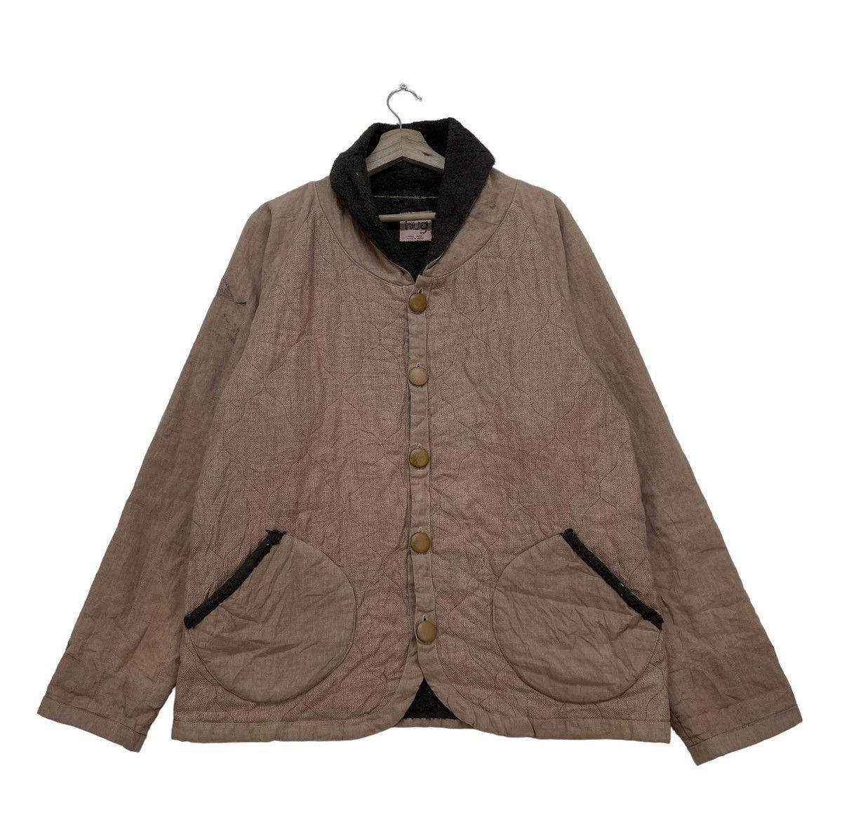 Hysteric Glamour Japanese Brand Hug Quilted Blanket Jacket Size US M / EU 48-50 / 2 - 1 Thumbnail