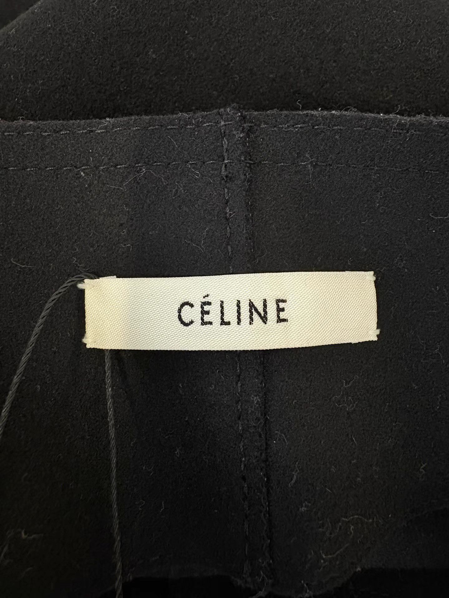 Celine CELINE Black Wool Skirt Size 36" / US 14 / IT 50 - 4 Thumbnail