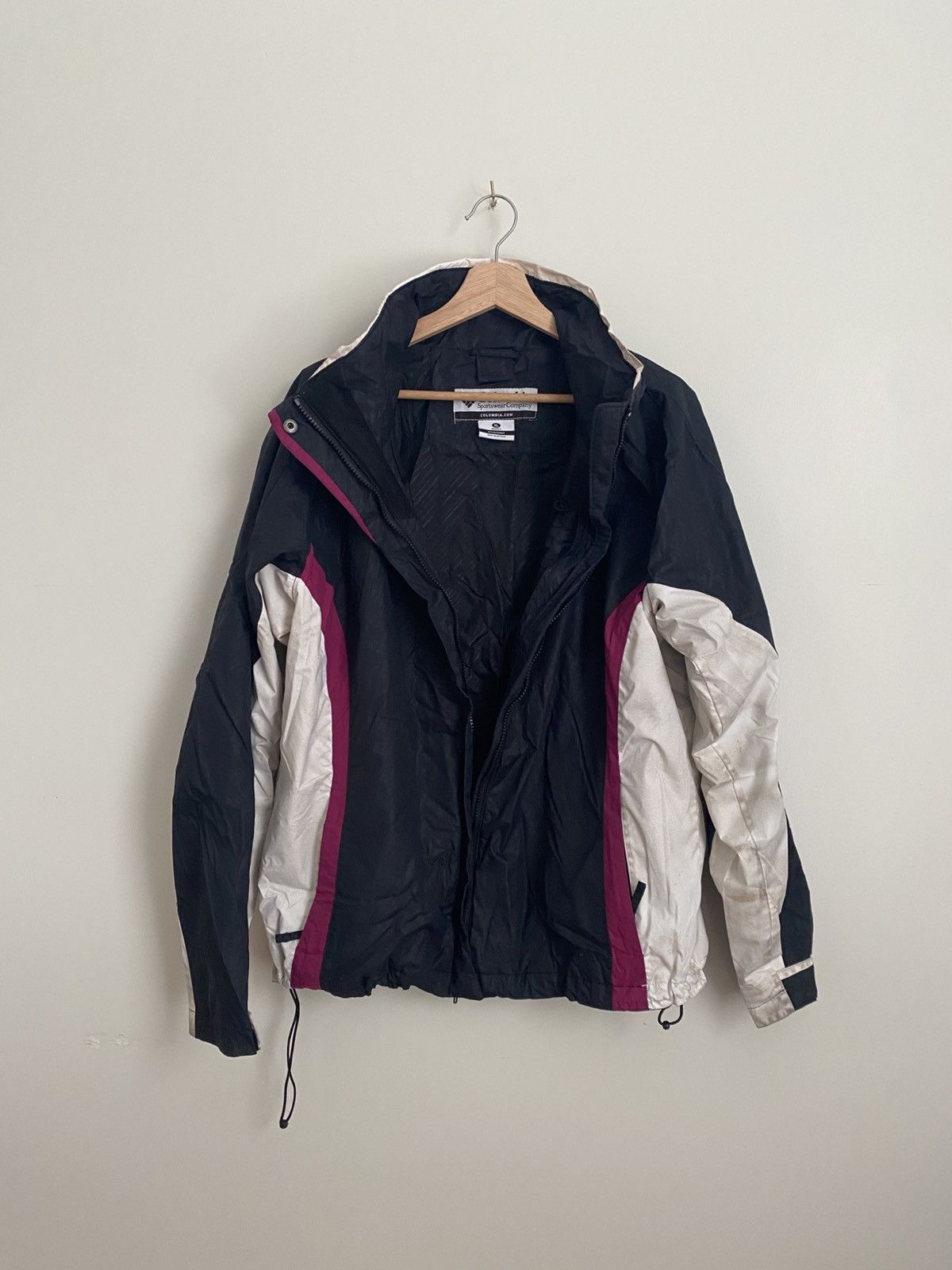 Columbia VINTAGE COLUMBIA JACKET PINK BLACK XL Size US XL / EU 56 / 4 - 2 Thumbnail