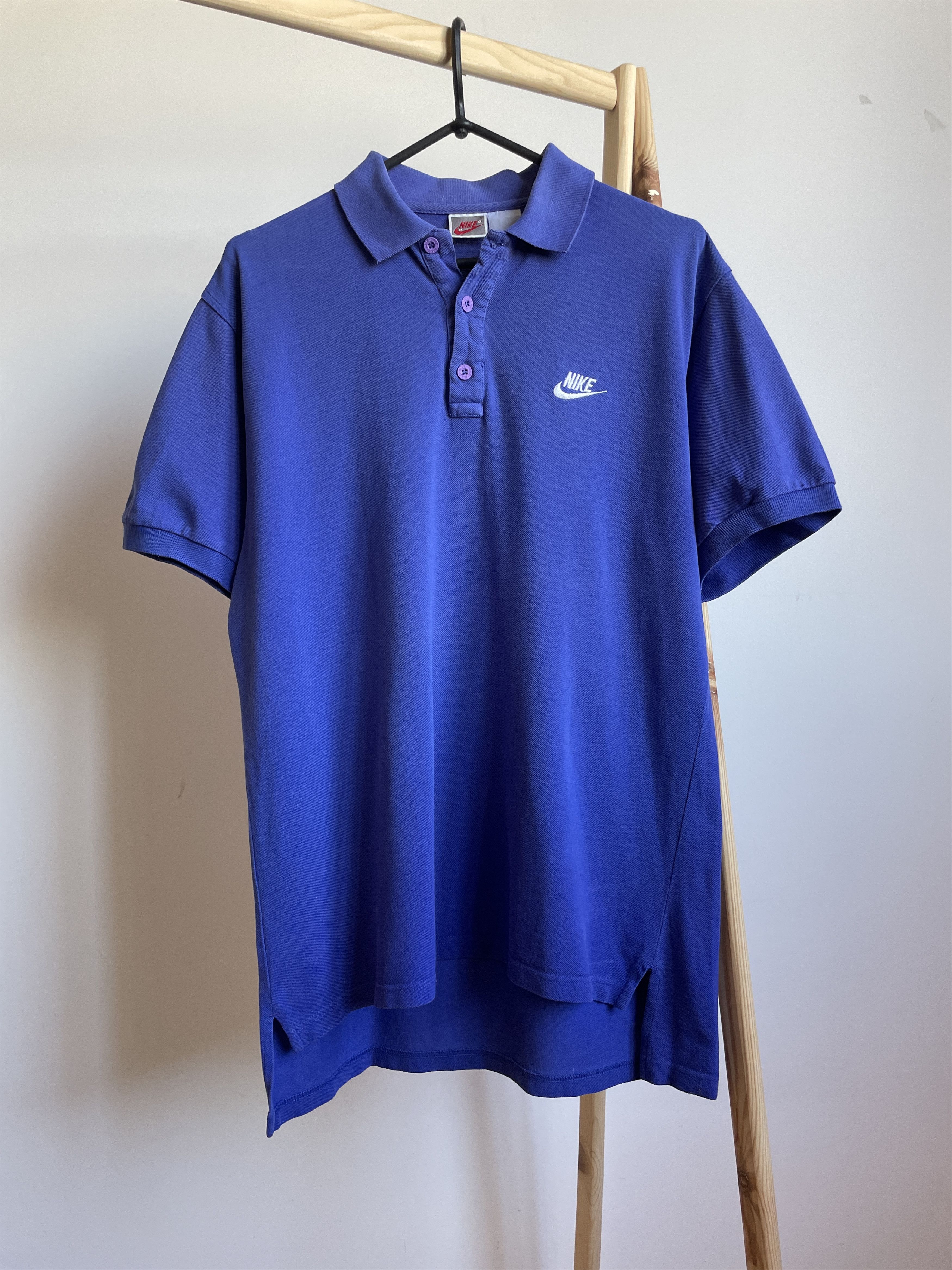Nike Nike Vintage 90's Polo T-Shirt Size M Size US M / EU 48-50 / 2 - 1 Thumbnail