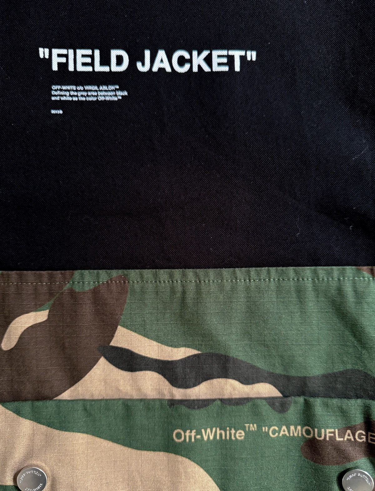 Off-White Field jacket Off White Size US XL / EU 56 / 4 - 4 Thumbnail