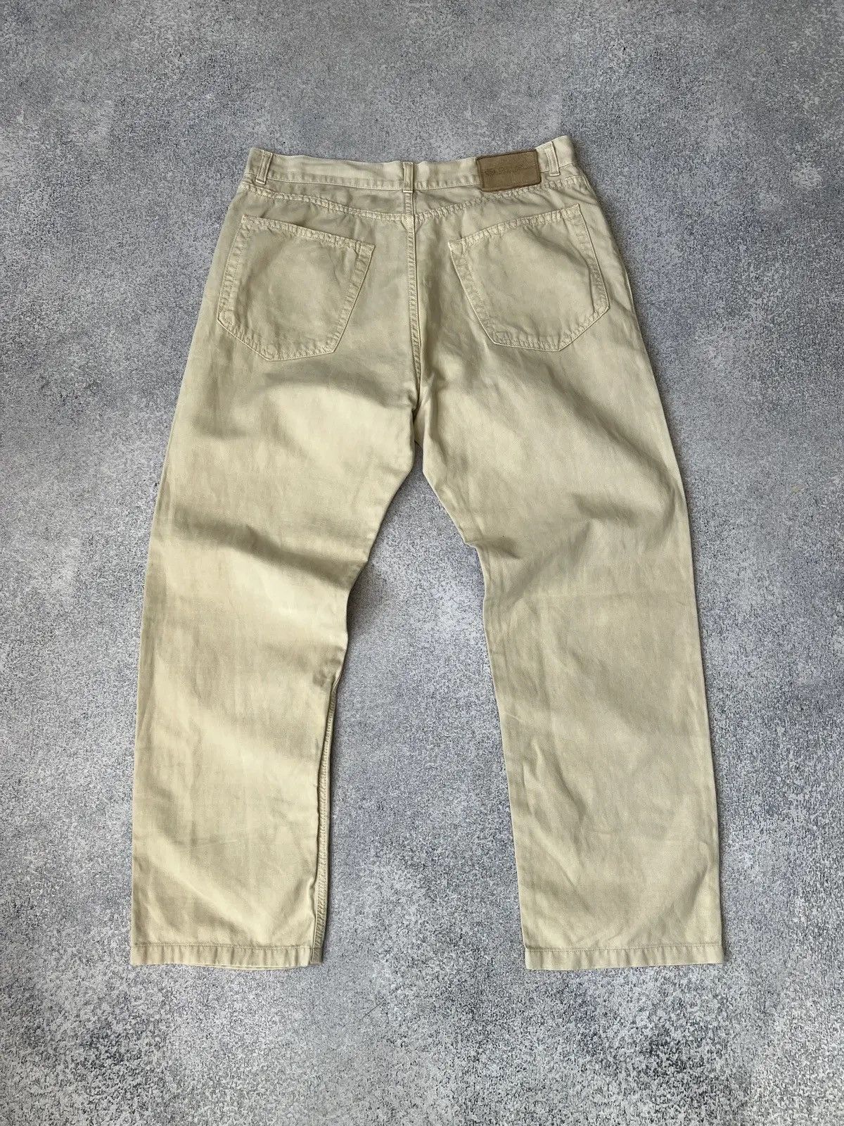 Designer × Loro Piana × Vintage Vintage Men's Loro Piana Cotton Chino Pants Beige Size US 32 / EU 48 - 13 Thumbnail
