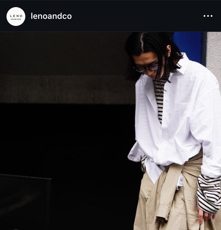 Japanese Brand 23AW Leno® Atelier Standard Shirt Size US L / EU 52-54 / 3 - 1 Thumbnail