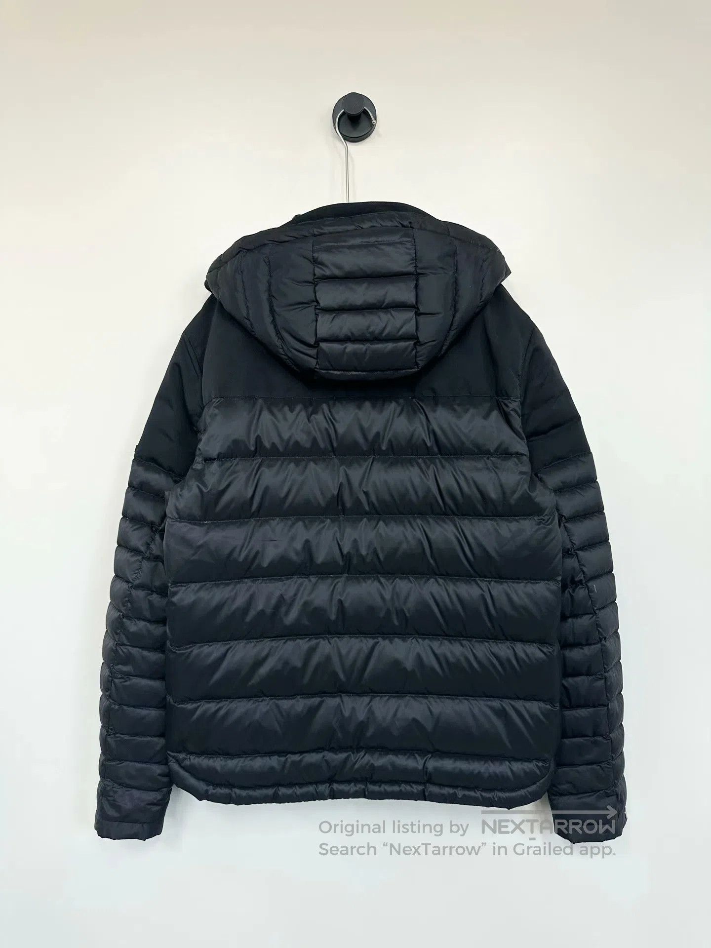 Burberry Burberry Black Small Leather Patch Logo Zip-up Hooded Down Size M / US 6-8 / IT 42-44 - 2 Thumbnail