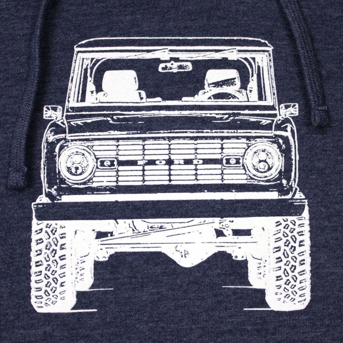 Ford Ford Bronco Hoodie Mens 2XL Blue Adventure ORX Hooded Sweatshirt Pullover Shirt Size US XXL / EU 58 / 5 - 6 Thumbnail