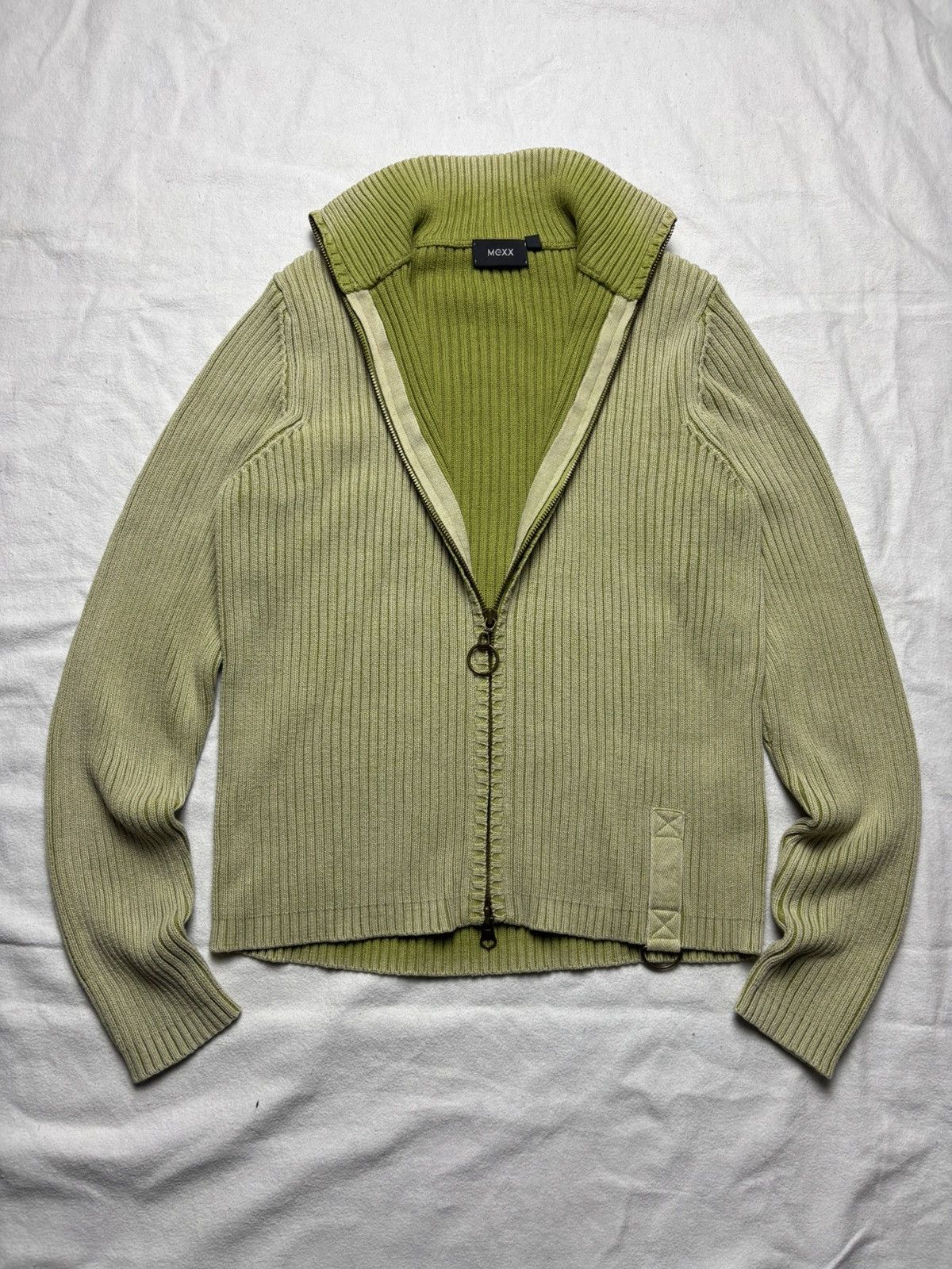 If Six Was Nine × Le Grande Bleu (L.G.B.) × Vintage AVANT GARDE 2000S WASHED KNITTED SWEATER Size M / US 6-8 / IT 42-44 - 6 Thumbnail