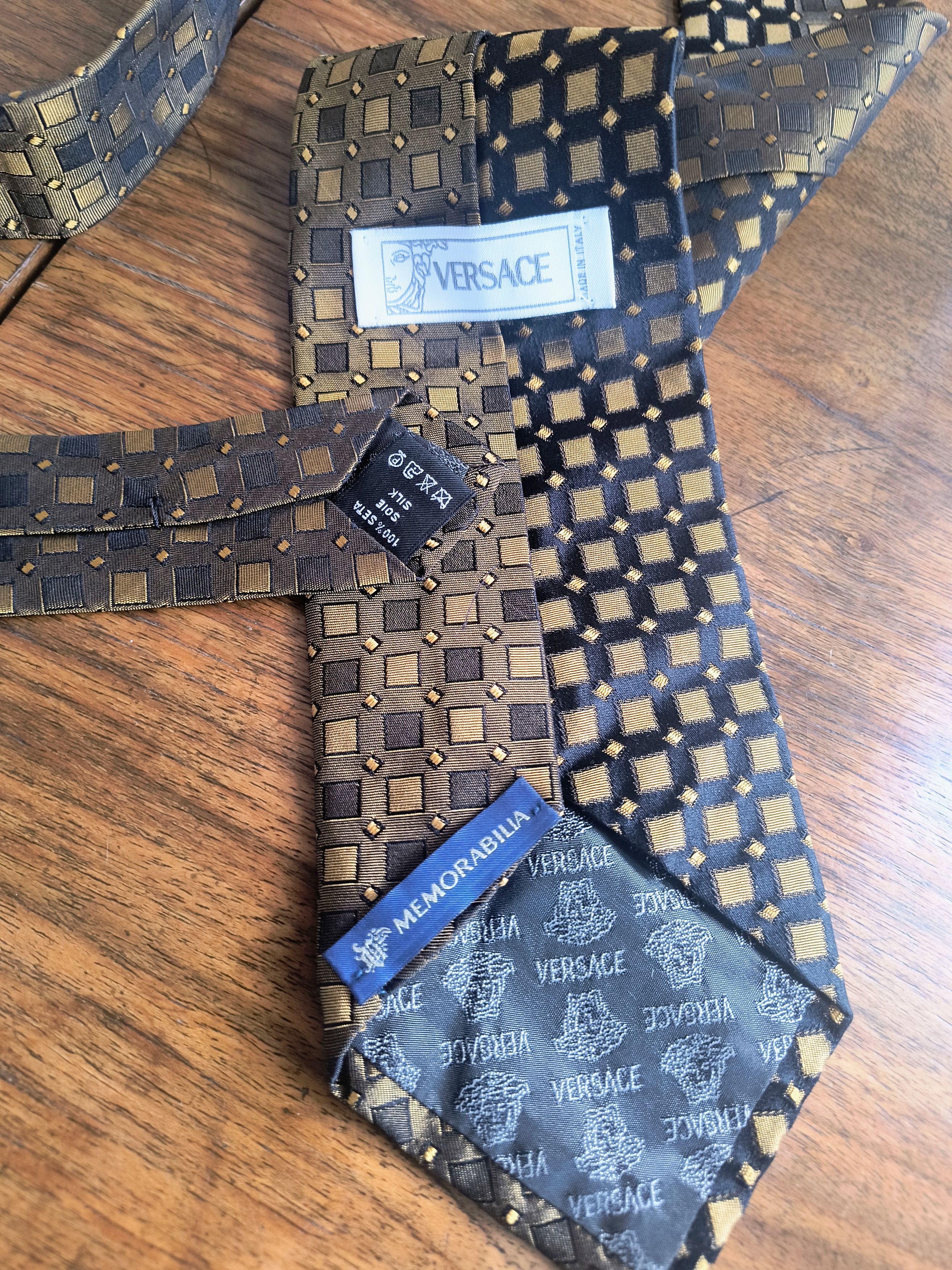 Versace Versace Memorabilia tie Size ONE SIZE - 1 Preview