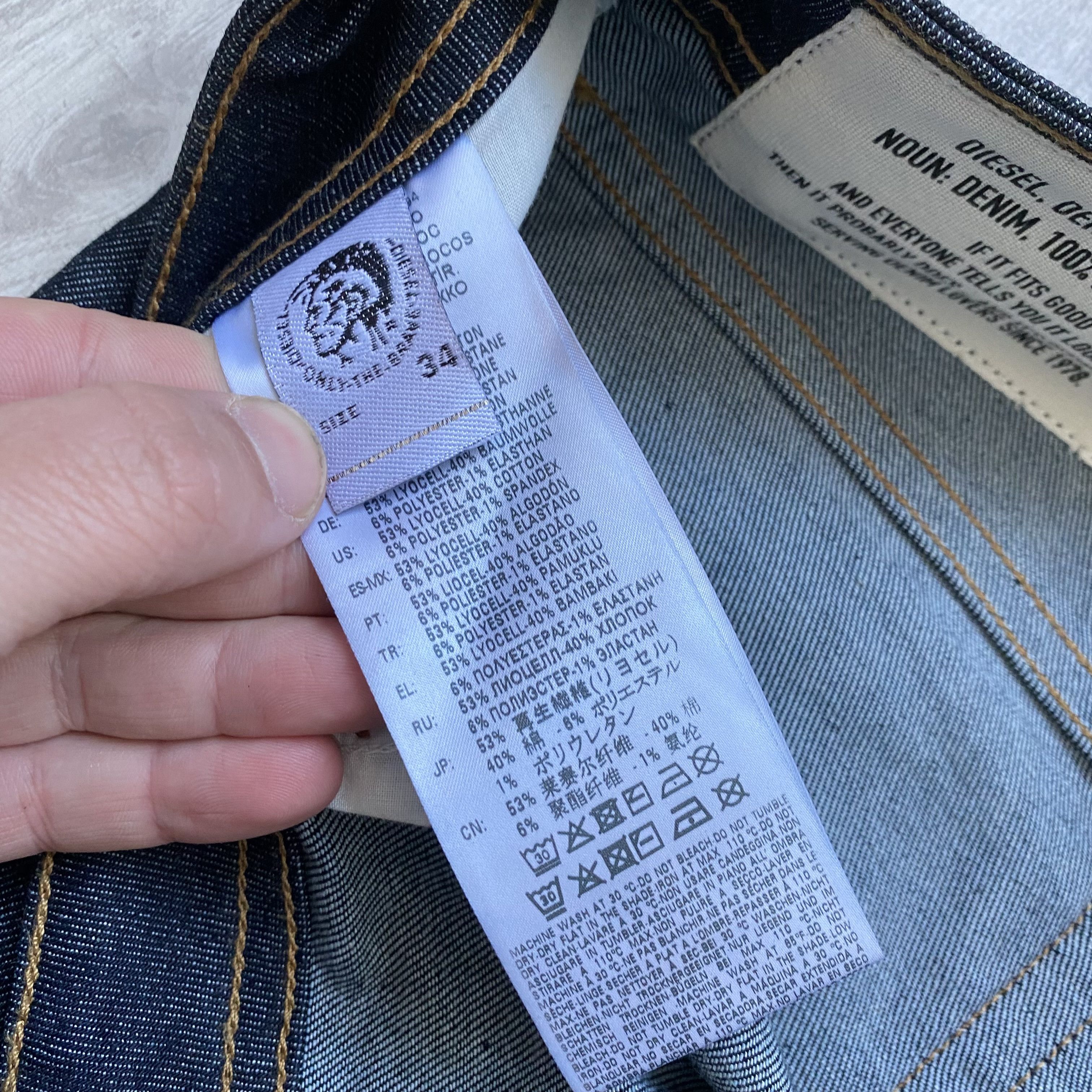 Diesel Indigo Diesel jeans Denim slim pants Size US 34 / EU 50 - 9 Thumbnail