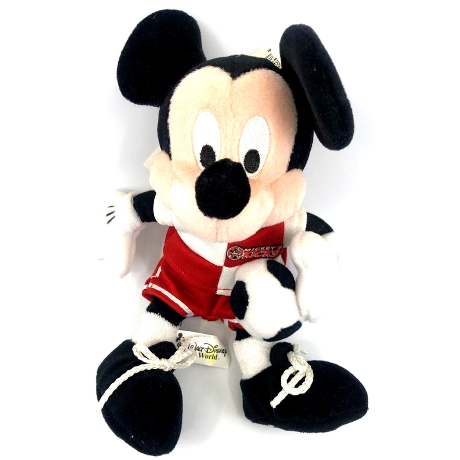 Disney × Mickey Mouse Walt Disney World Soccer Mickey Mouse Bean Bag w/ Tags Size ONE SIZE - 2 Thumbnail