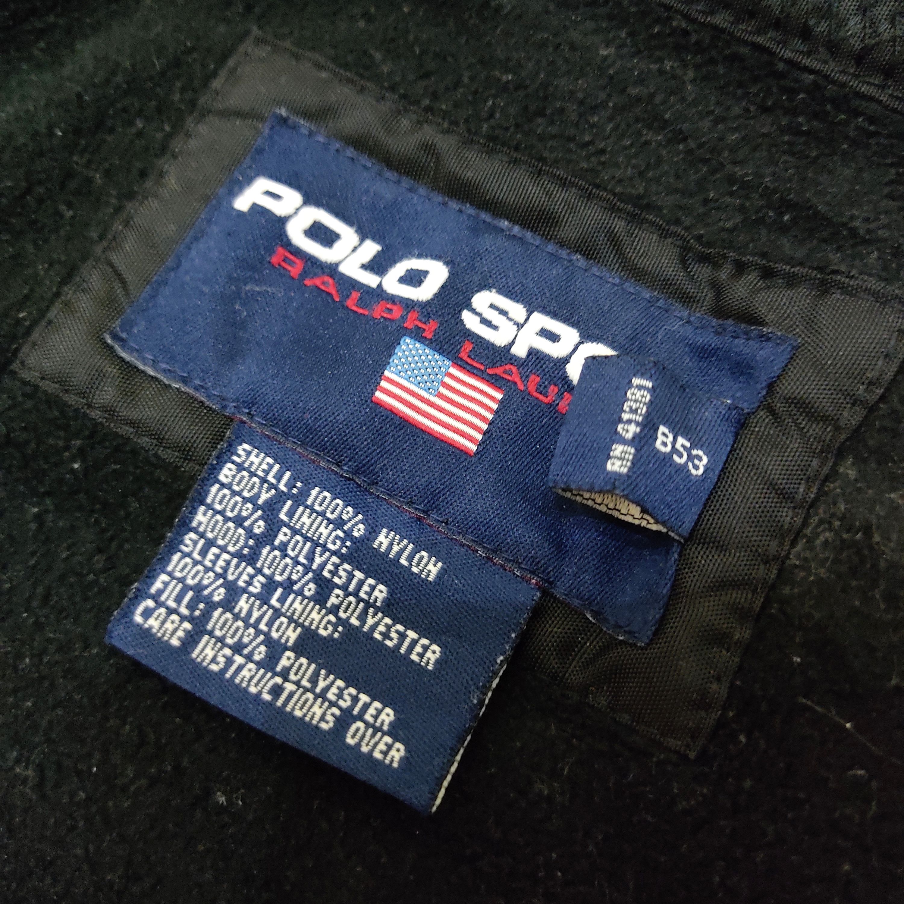 Polo Ralph Lauren Polo Ralph Lauren Sport Fleece Lined Nylon Jacket Size US XL / EU 56 / 4 - 10 Thumbnail