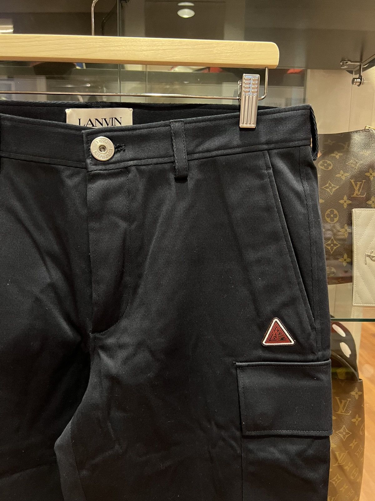 Lanvin Lanvin Cargo Pants Navy Size US 34 / EU 50 - 2 Thumbnail