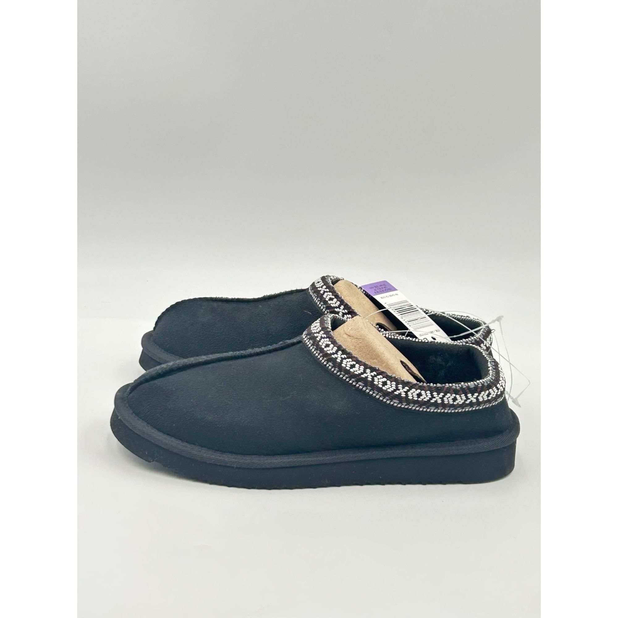 Kirkland Signature Kirkland Signature Shearling Slippers Black Unisex Mens 5 Wo Size US 6 / IT 36 - 5 Thumbnail
