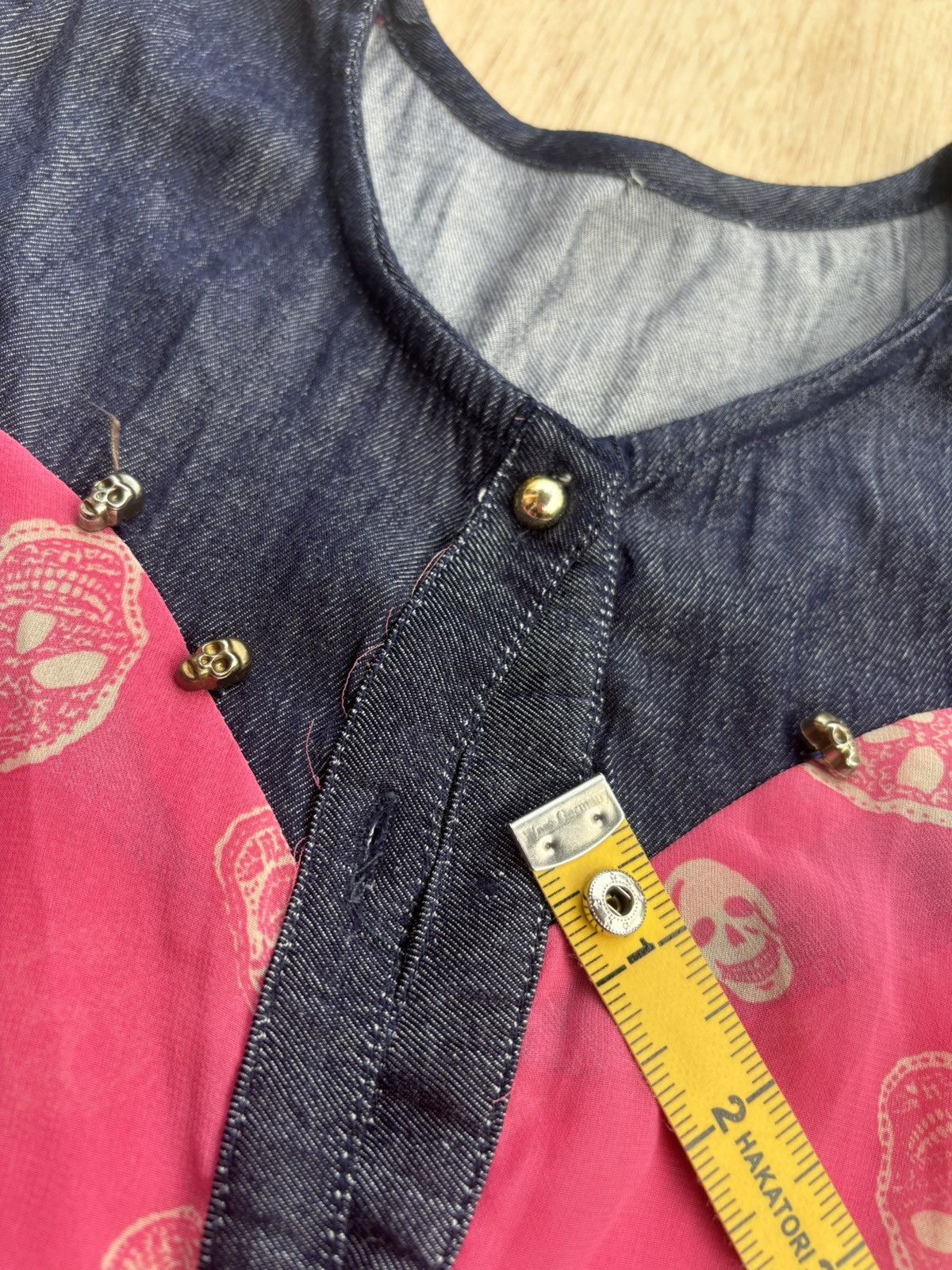Hysteric Glamour × Japanese Brand Y2k Skull Poem Opium Womens's Shirt Size ONE SIZE - 11 Thumbnail