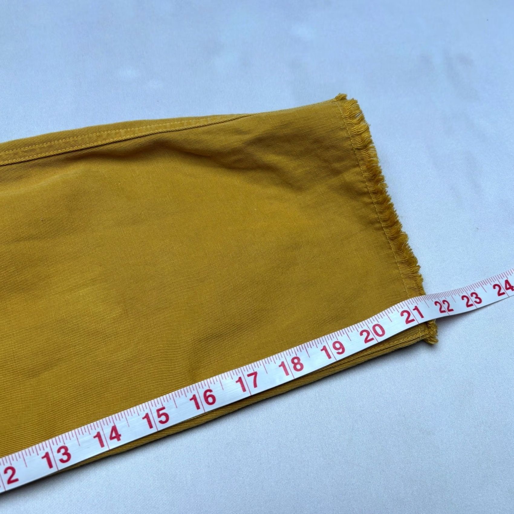 Nili Lotan Nili Lotan Luna Pants Women's 4 Slouchy Drop Crotch Linen Boho Lagenlook Yellow Size 27" / US 4 / IT 40 - 7 Thumbnail