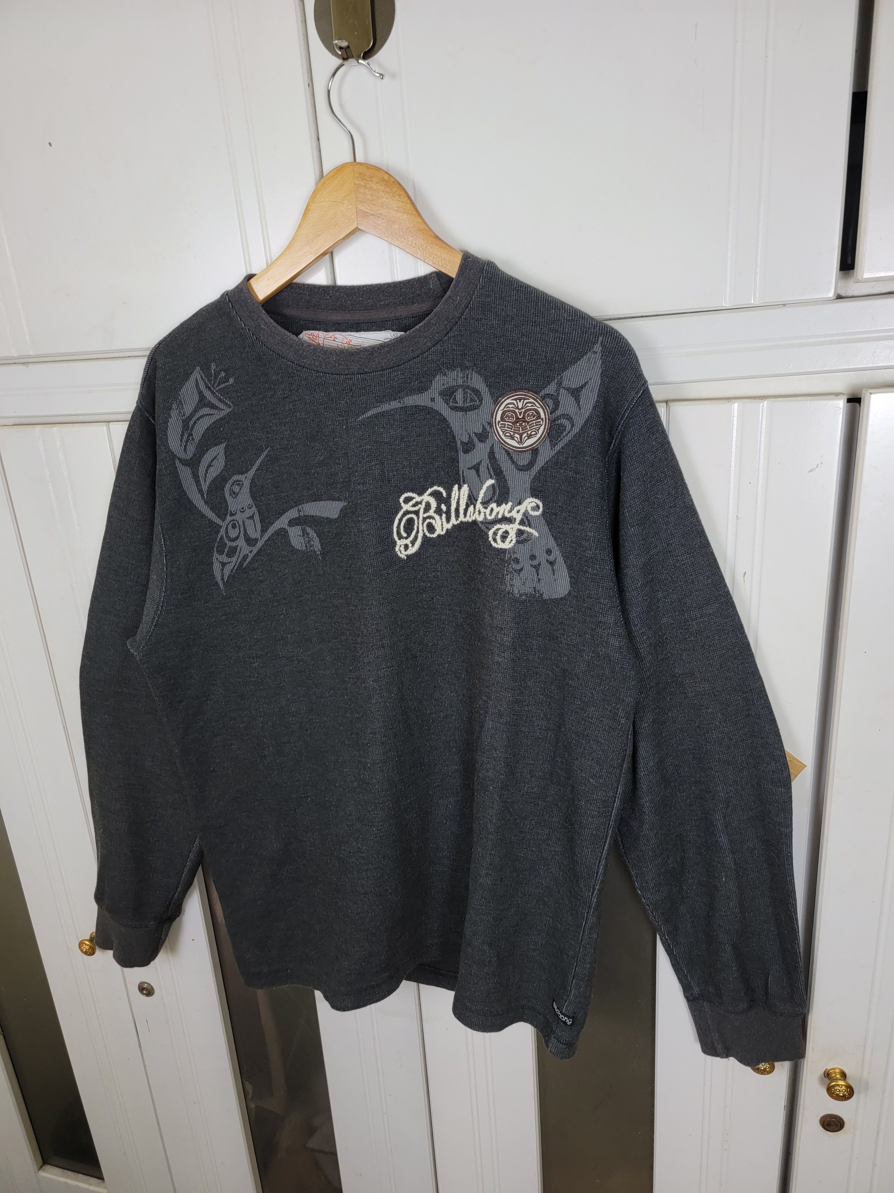 Billabong Vintage Billabong Sweatshirt Size US L / EU 52-54 / 3 - 3 Thumbnail