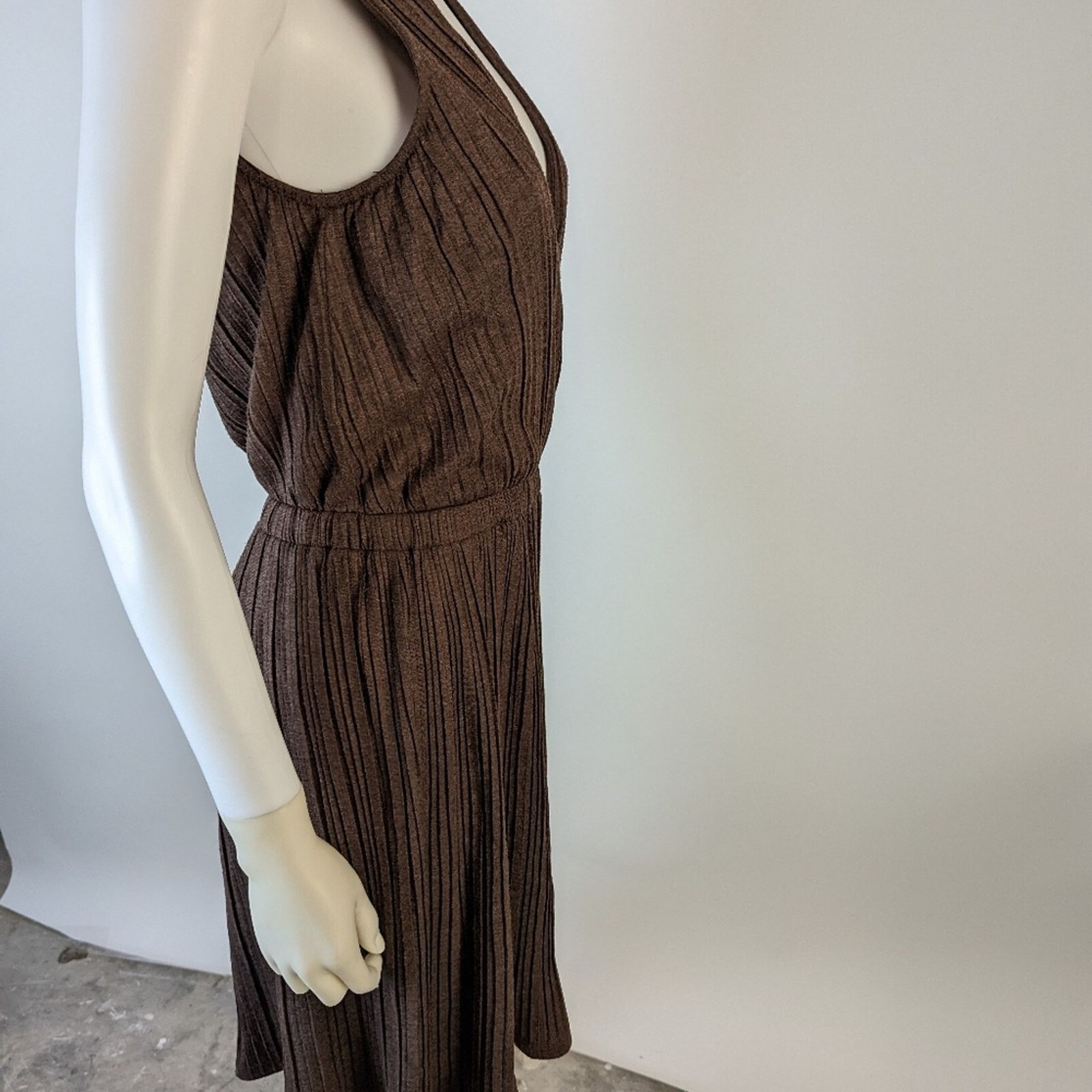 Banana Republic Banana Republic Heritage Pleated Knit Dress - Small Size S / US 4 / IT 40 - 4 Thumbnail
