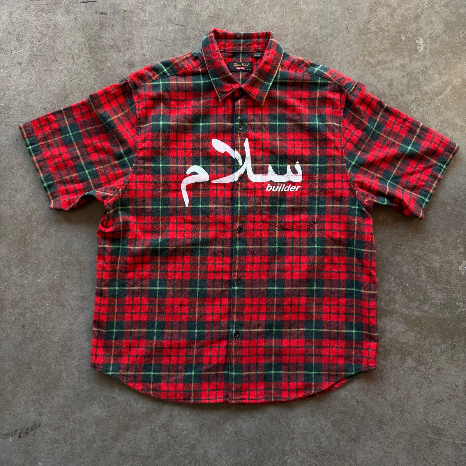 Supreme × Undercover Supreme x Undercover SS23 Arabic Flannel