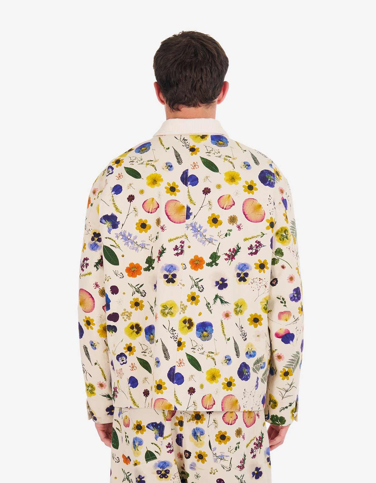 Nahmias Nahmias Floral Workman Jacket Size US XL / EU 56 / 4 - 3 Thumbnail