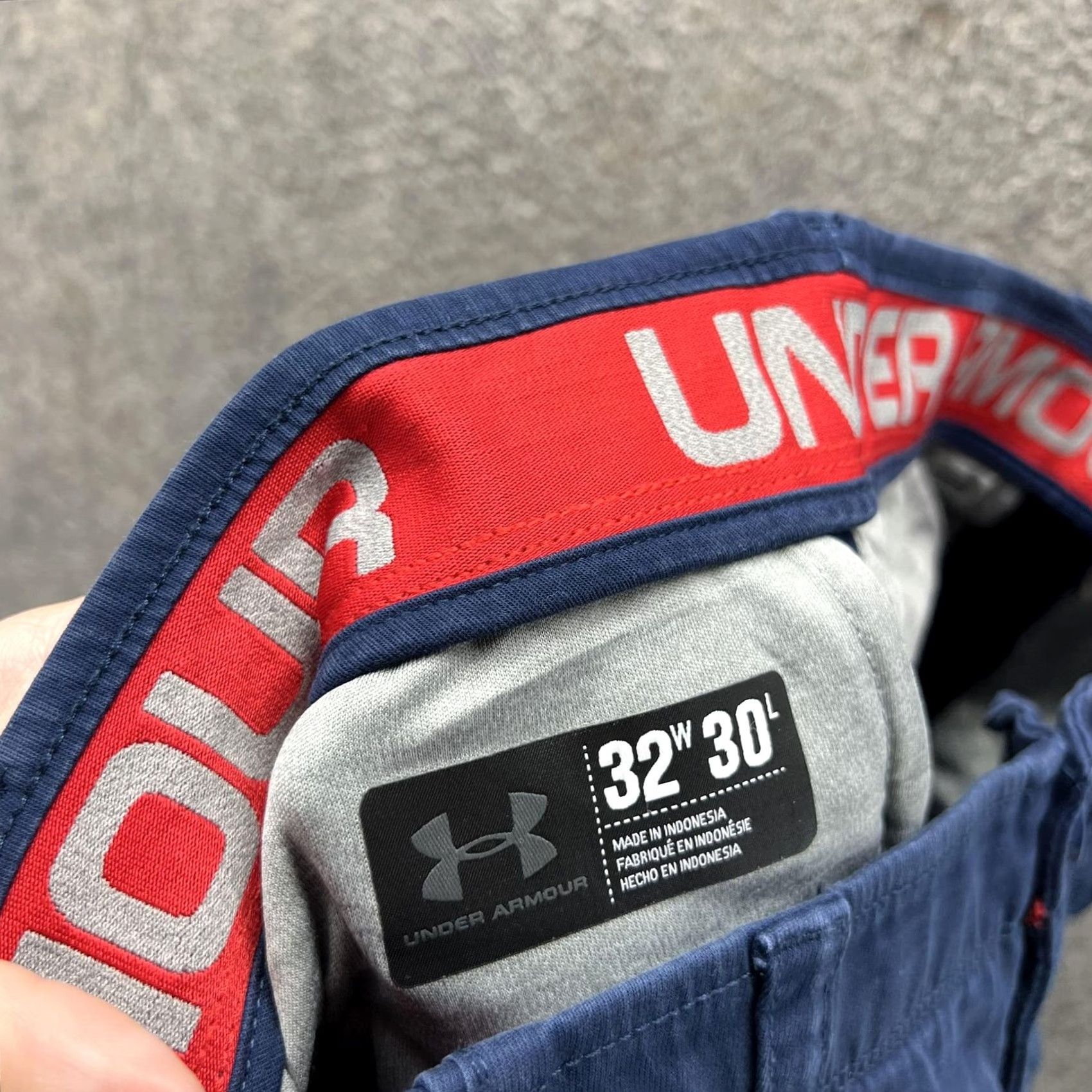 Under Armour Under Armour Pants Mens 32x30 Blue Golf Chino Woven Performance Casual Pants Mens 32 Regular Navy Size US 32 / EU 48 - 7 Thumbnail