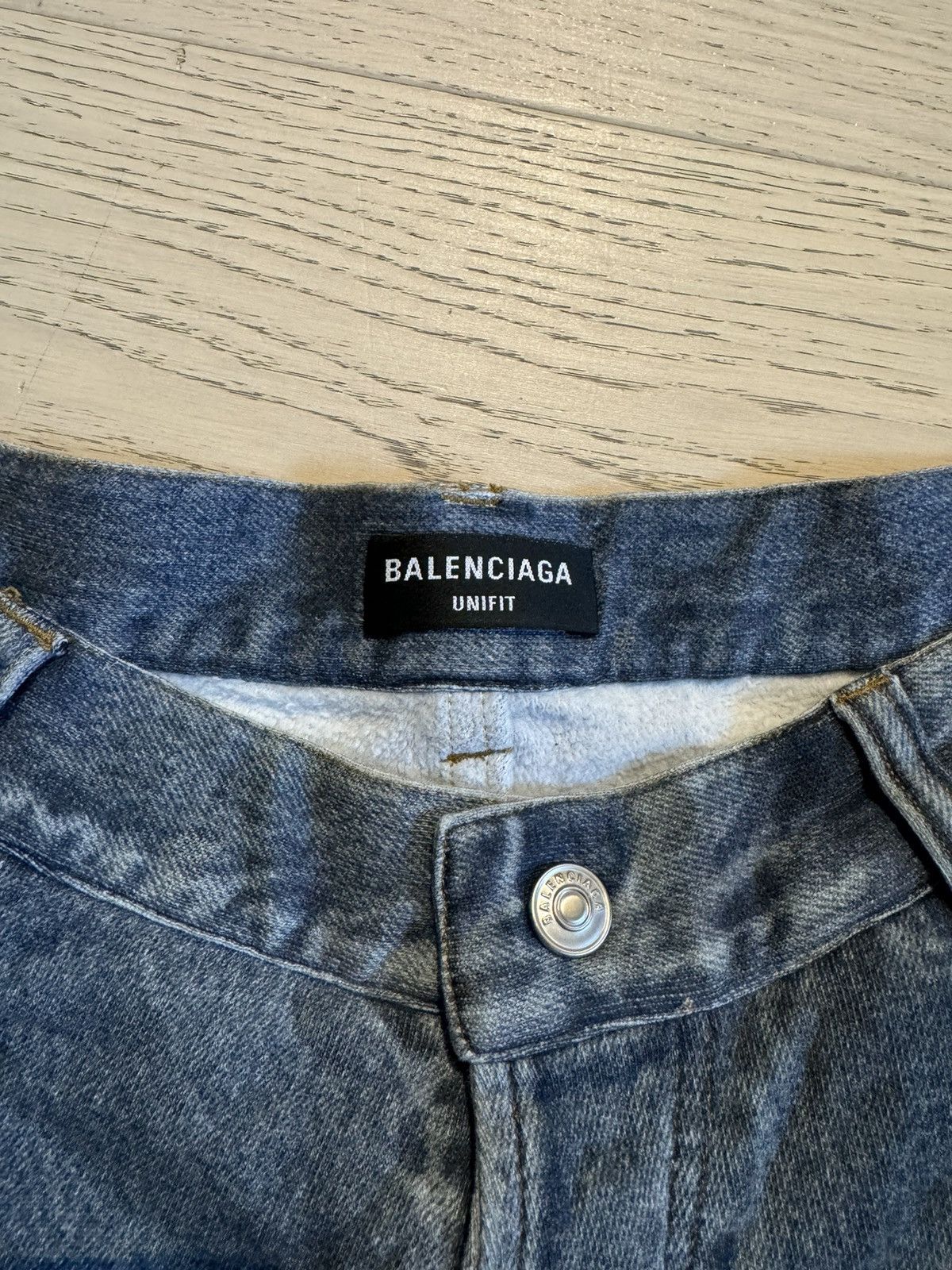 Balenciaga Balenciaga Trompe L'Oeil Jeans Size US 32 / EU 48 - 7 Thumbnail
