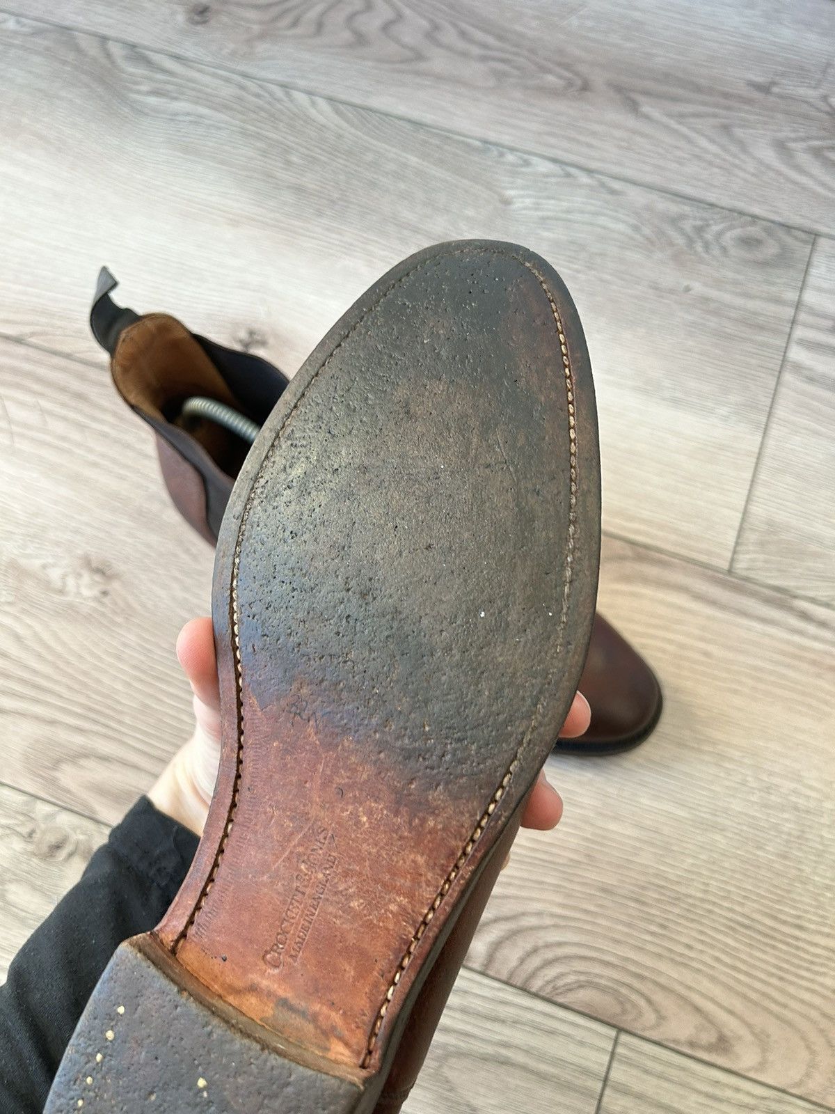 Crockett & Jones Crockett & Jones Chelsea 8 Brown Calf Size US 8 / EU 41 - 11 Thumbnail