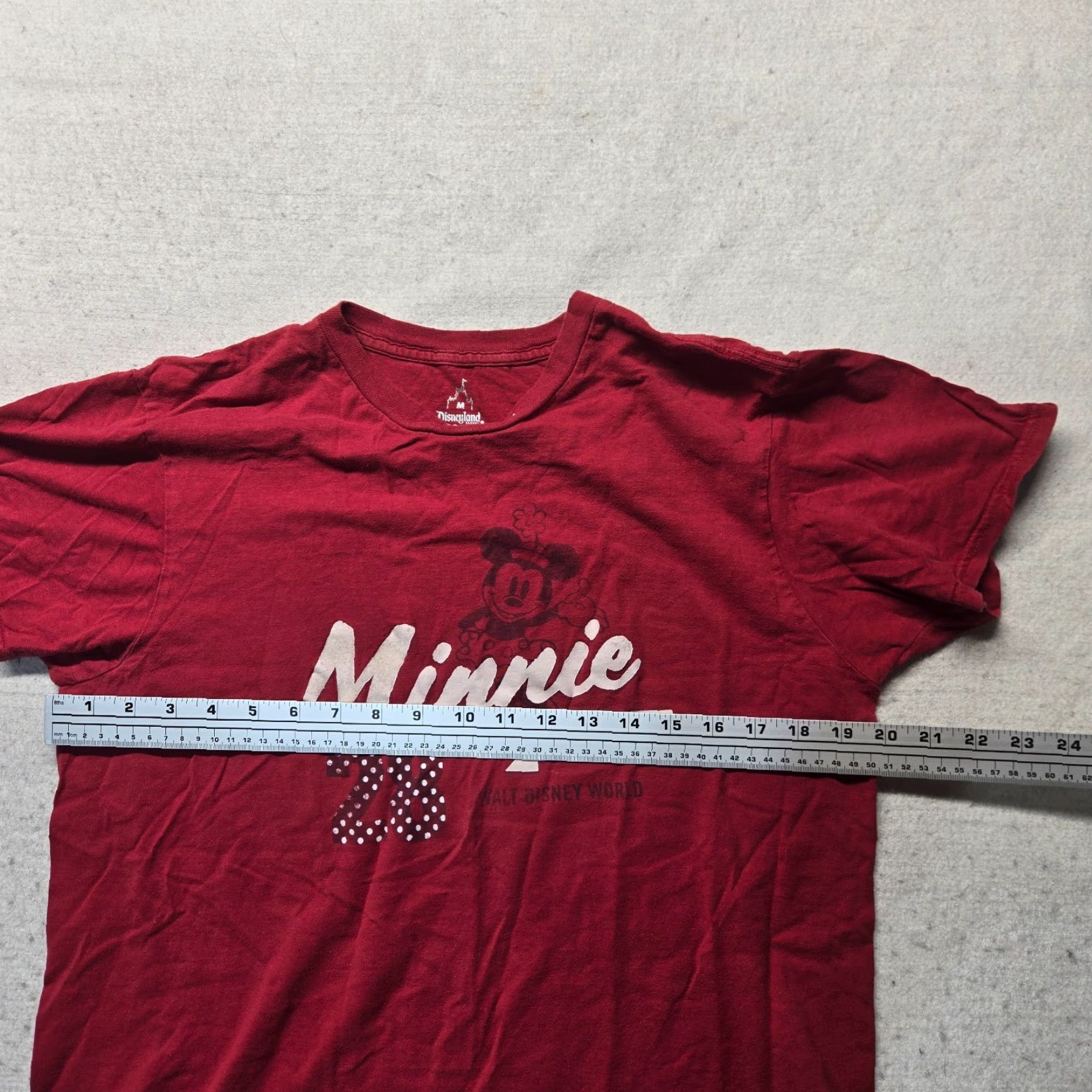 Disney Disney World Minnie Mickey Mouse Red Short Sleeve Adult Shirt Women's M Medium Size M / US 6-8 / IT 42-44 - 4 Thumbnail