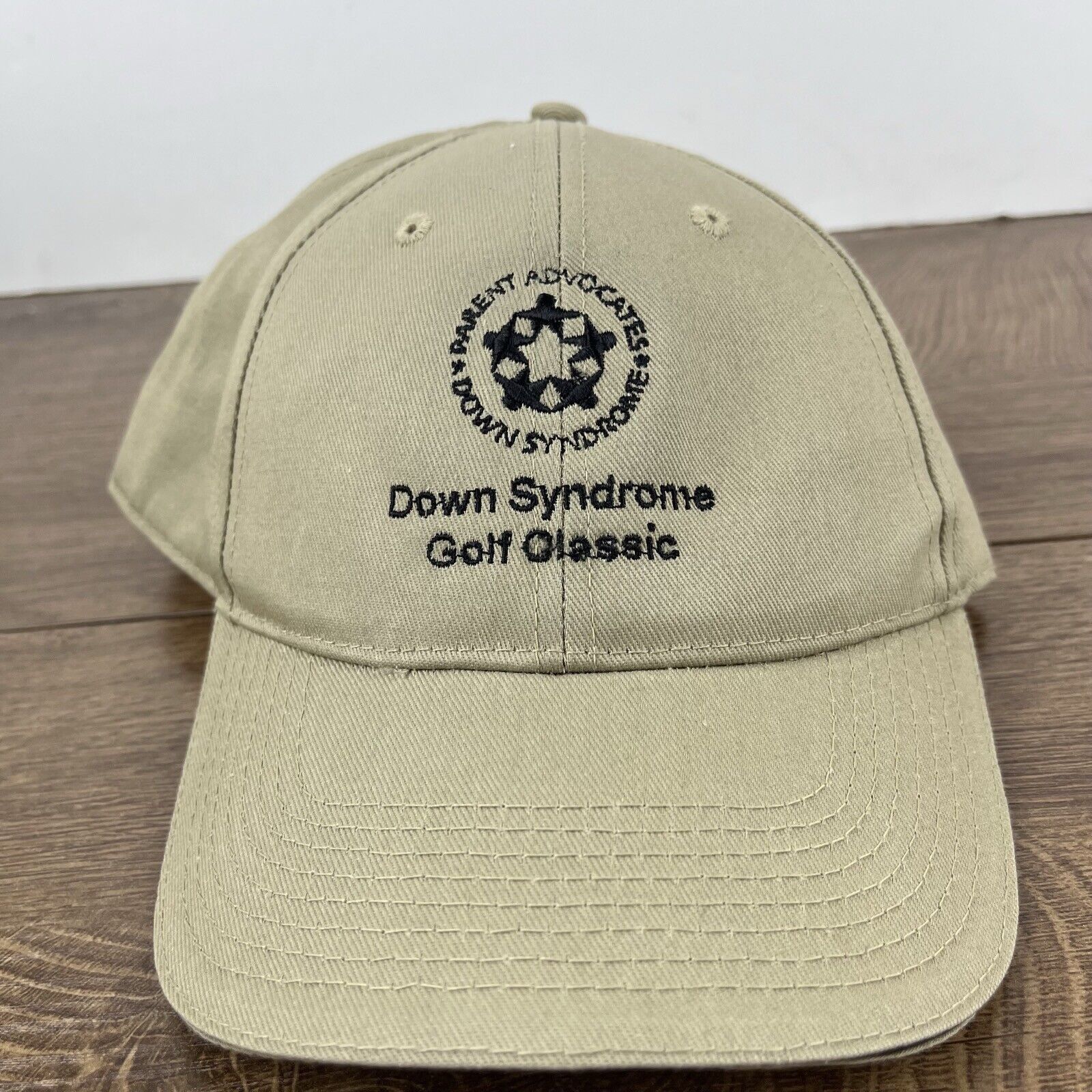 Other Down Syndrome Golf Classic Hat Brown Cap Adjustable Brown Ta Size ONE SIZE - 5 Thumbnail