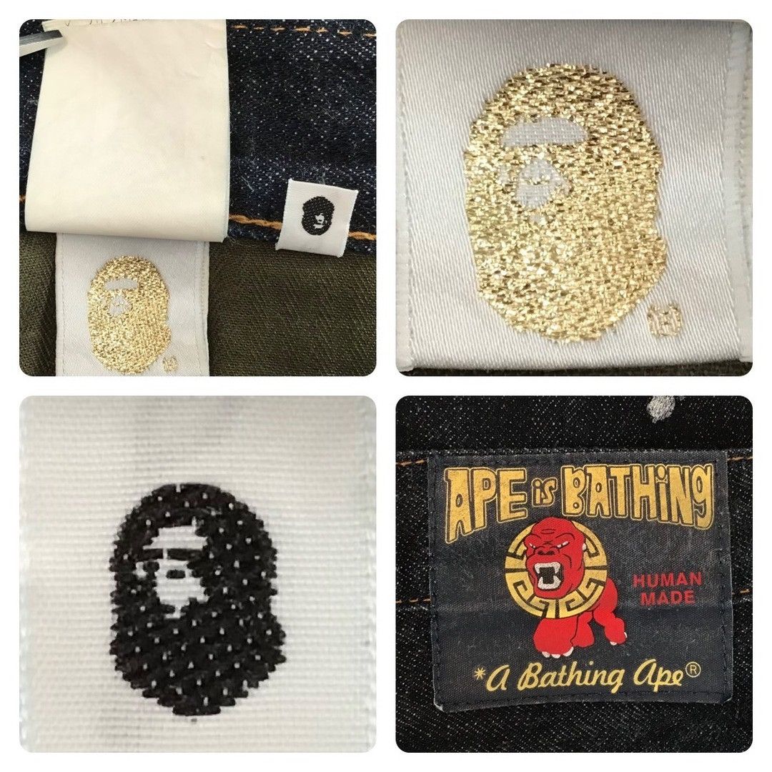 Bape BAPE APE HEAD logo painter denim shorts APE NIGO ★size M Size US 32 / EU 48 - 9 Thumbnail
