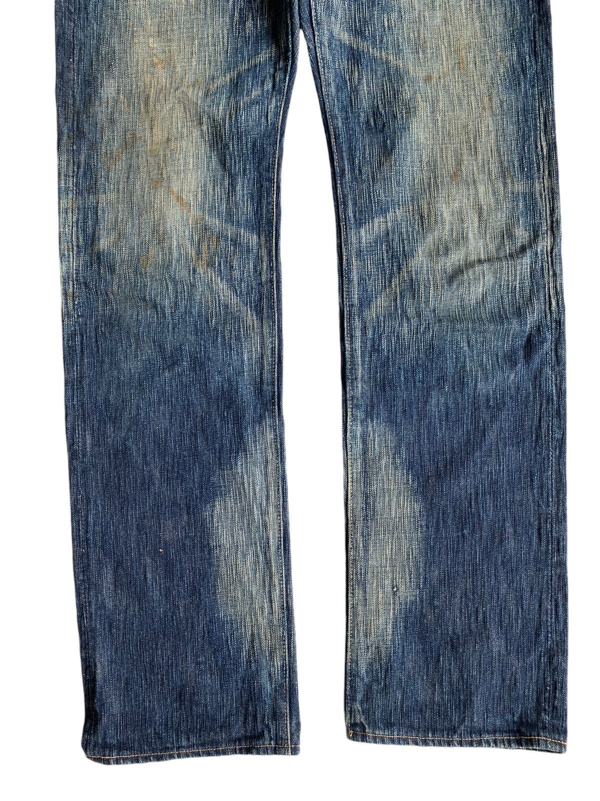 Japanese Brand × Kapital × Vintage ETERNAL SELVEDGE BUTTON FLY RUSTY JAPANESE DENIM Size US 30 / EU 46 - 17 Thumbnail