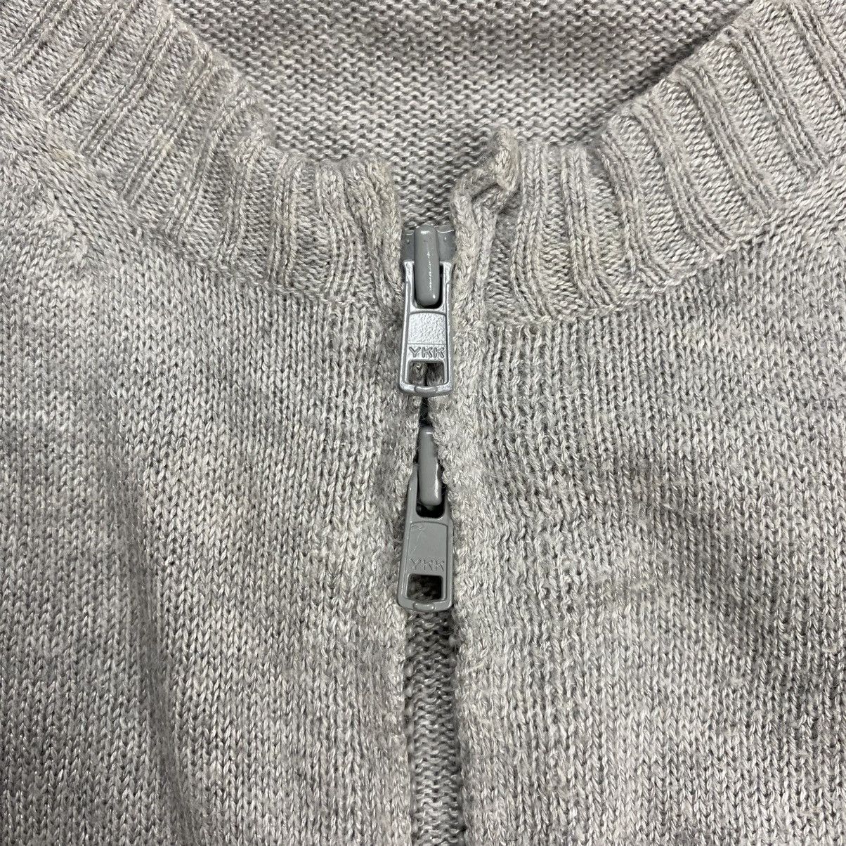 Yohji Yamamoto yohji yamamoto pour homme double zipper knit sweater Size US L / EU 52-54 / 3 - 6 Thumbnail