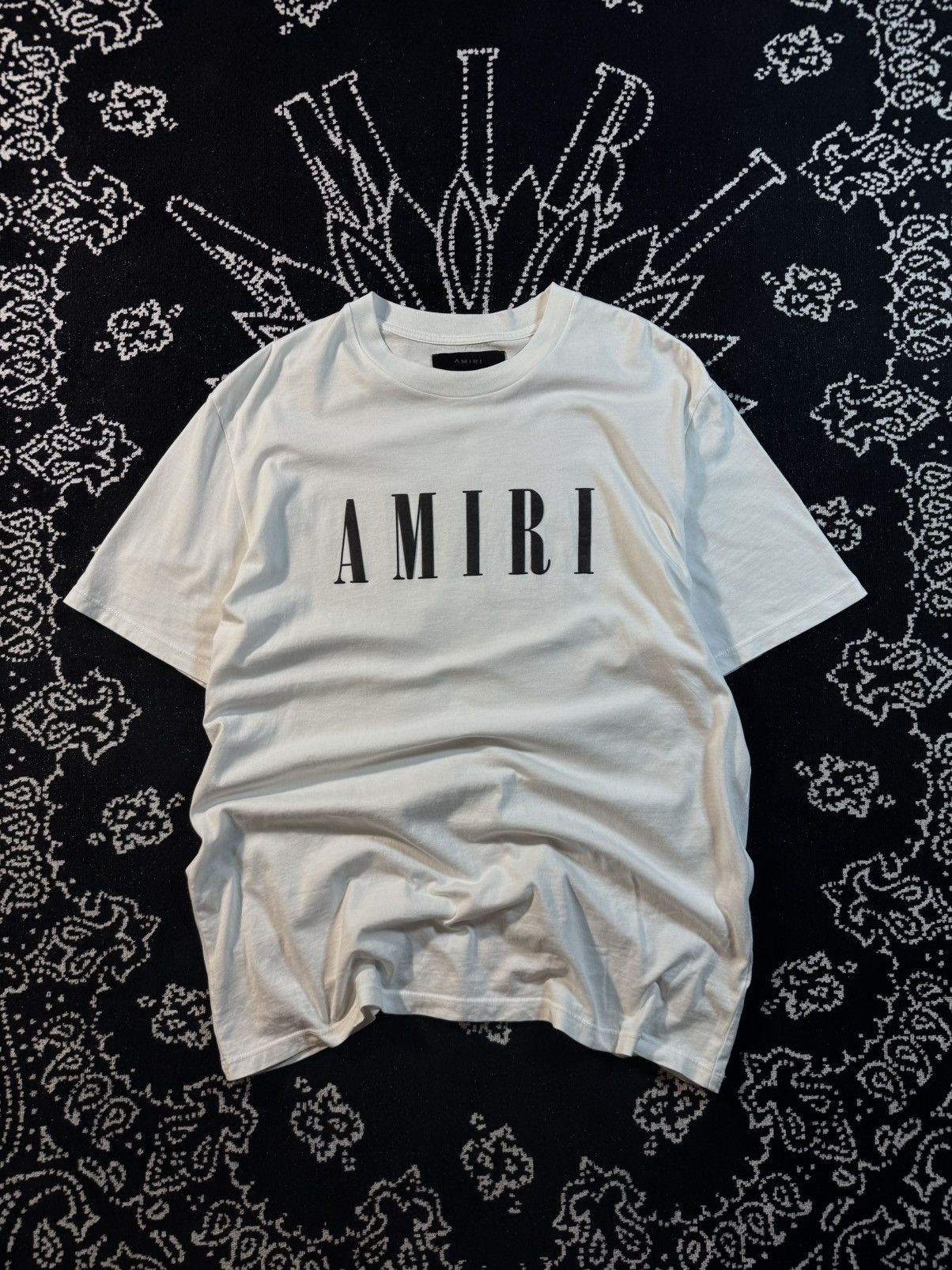Amiri AMIRI WHITE CORE LOGO TEE Size US S / EU 44-46 / 1 - 2 Thumbnail