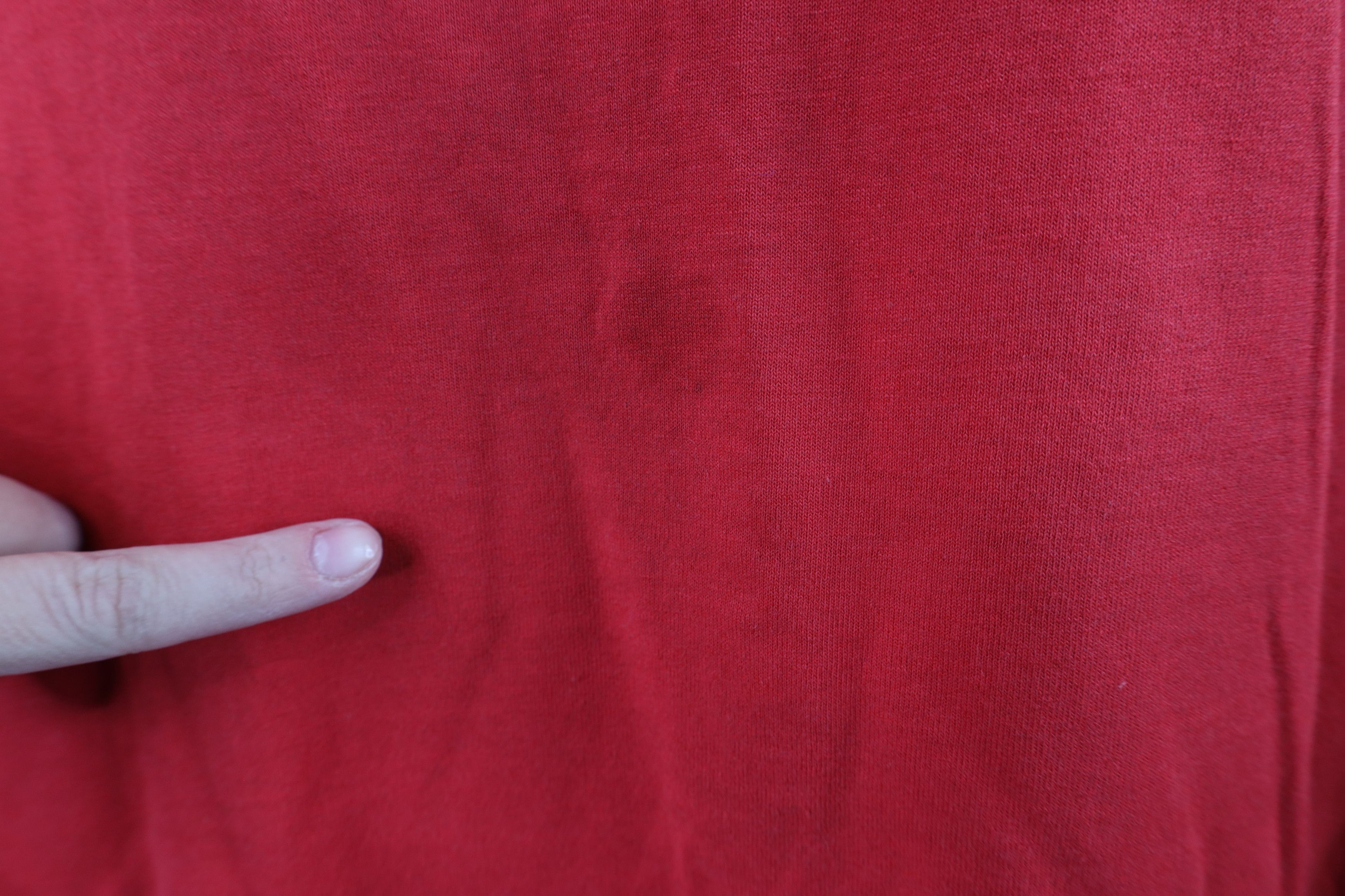 Vintage Vintage Streetwear Spell Out Prestons Seafood T-Shirt Red Size US L / EU 52-54 / 3 - 7 Thumbnail